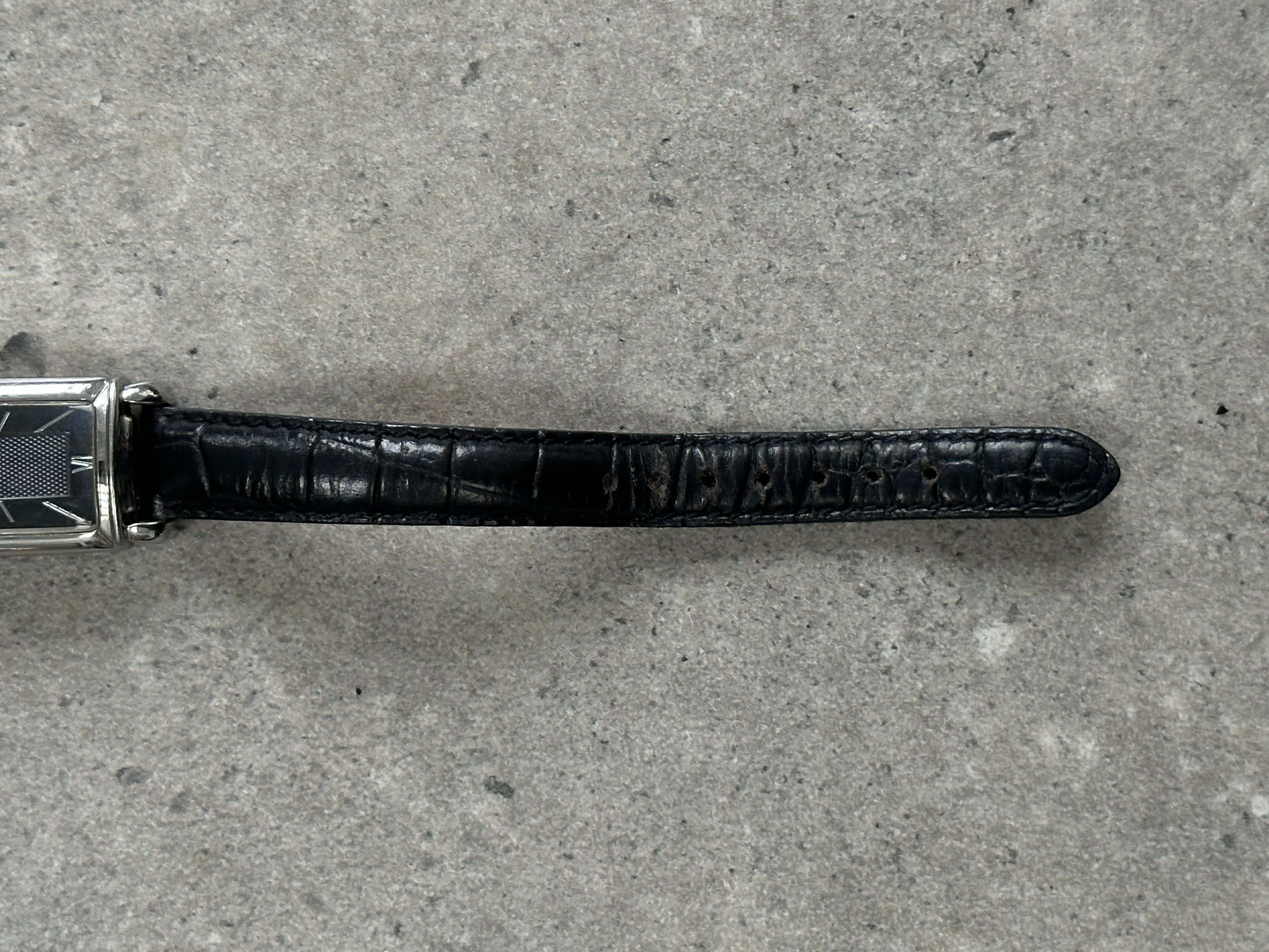 Emporio Armani 2000s Leather Watch