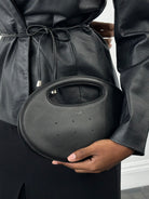 Lacoste 2000s Faux Leather Oval Handle Bag - SYLK