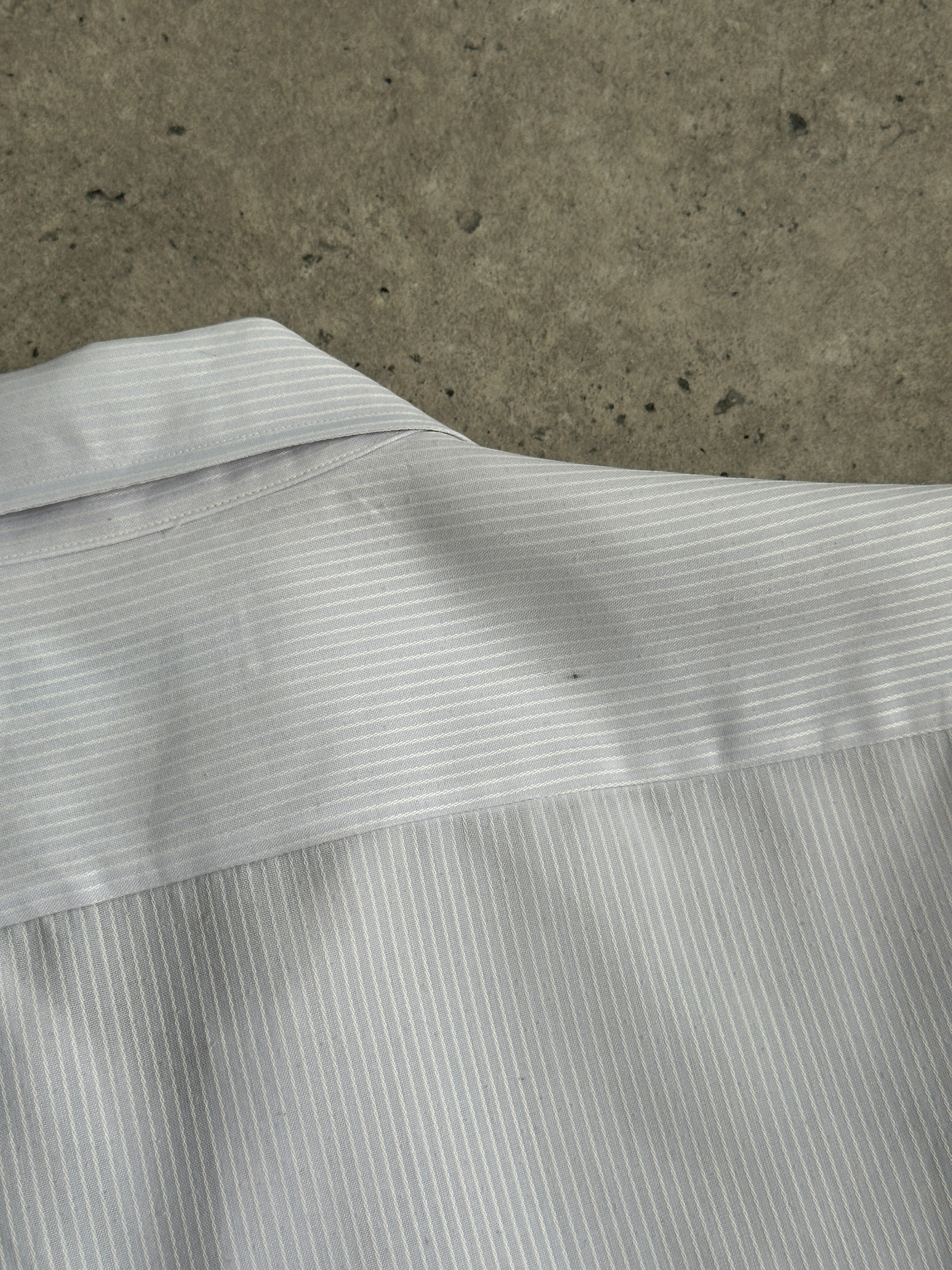 Christian Dior Chemises 1990s Striped Logo Shirt - L
