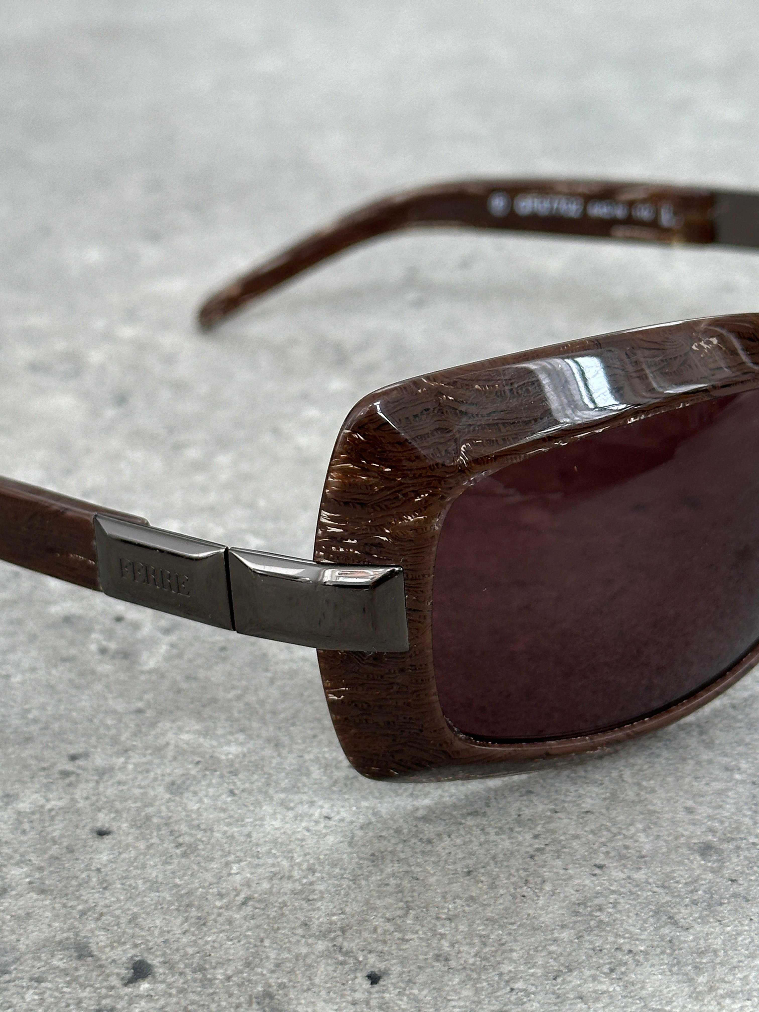 Gianfranco Ferrre 1990s Oversized Logo Sunglasses