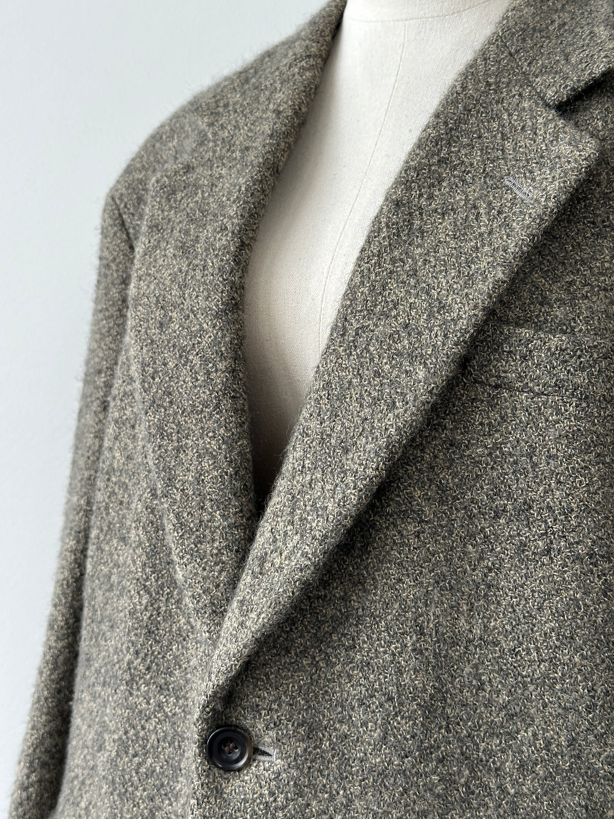 Christian Dior 1990s Pure Brushed Wool Single Breasted Blazer - S-M