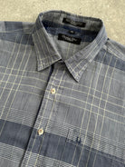 Christian Dior Monsieur Check Cotton Shirt - XL - SYLK