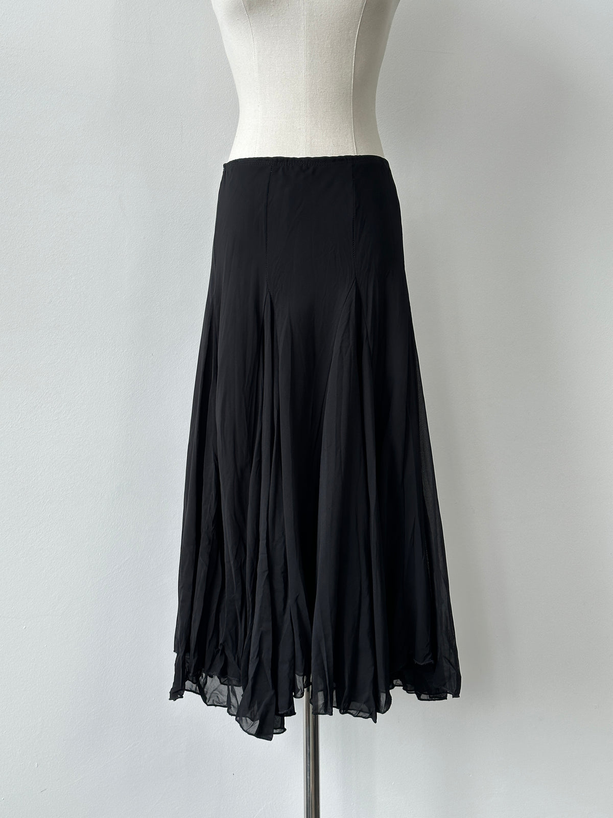 USA Vintage 2000s Pleated Midi Skirt - W28-32