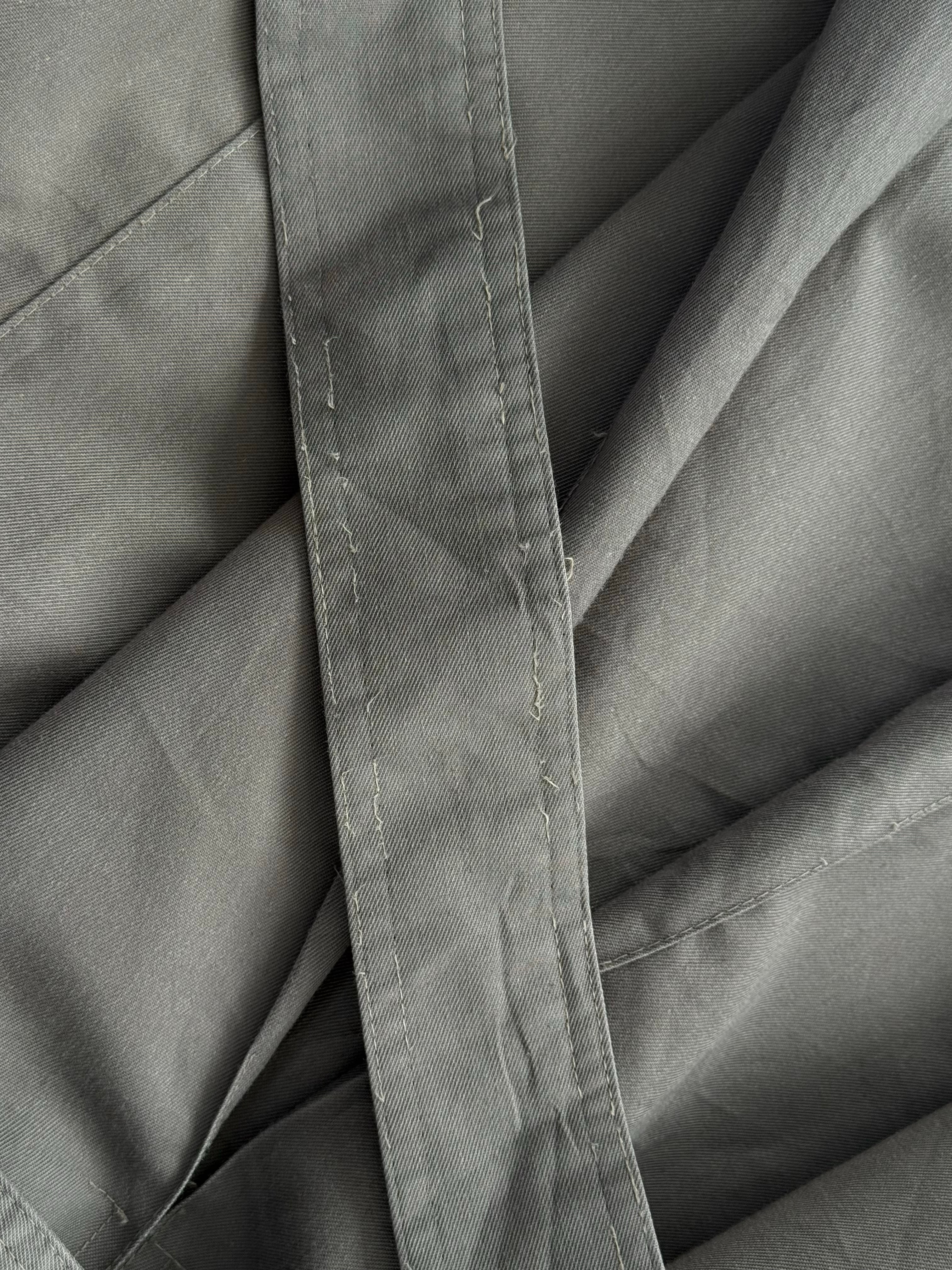 Christian Dior Monsieur 1980s double-breasted belted trench coat, size L, classic fashion piece with tailored details and timeless style.