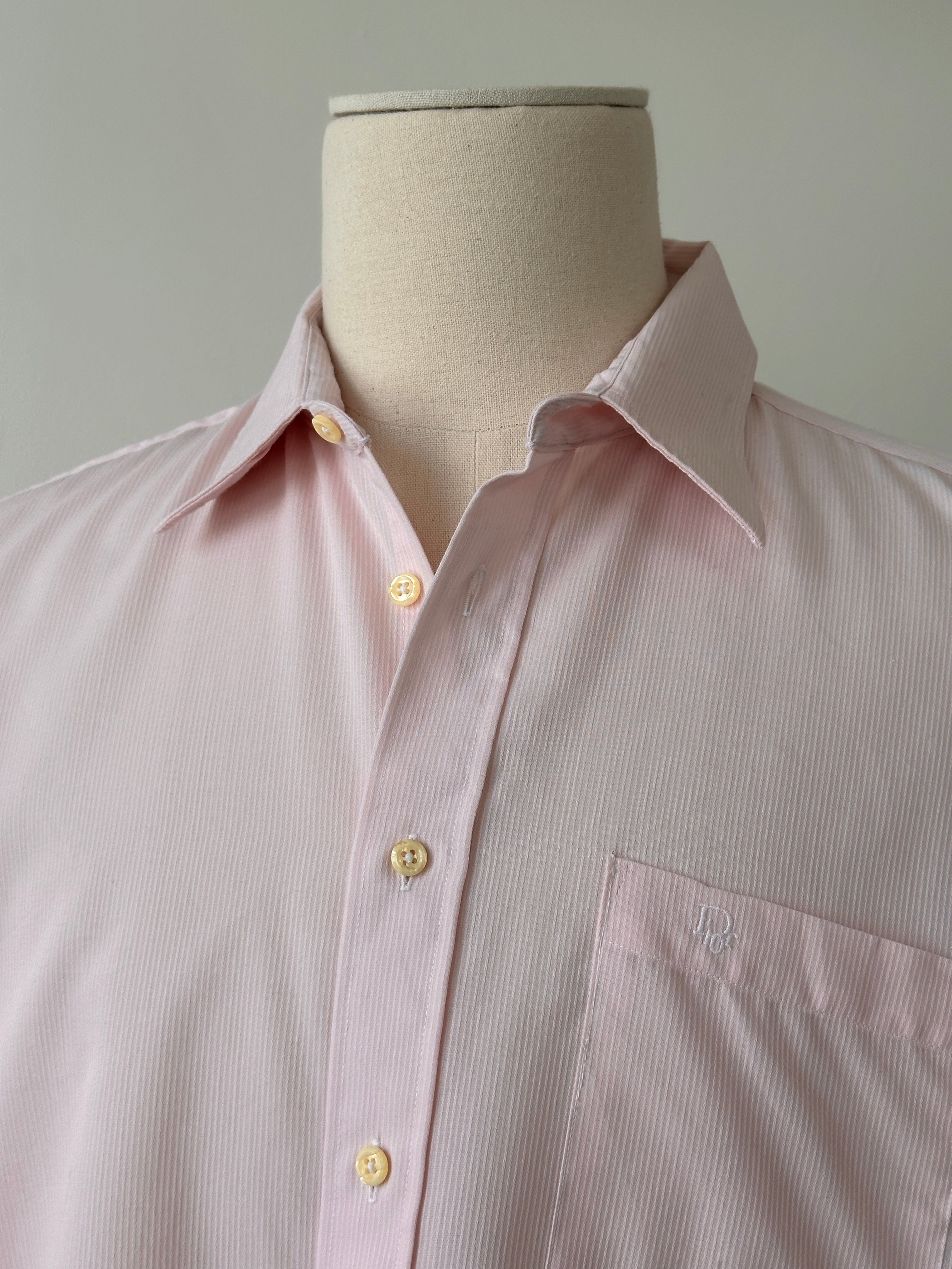 Christian Dior Chemises 1990s Logo Shirt - XL