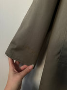 British Vintage Reversible Wool Trench Coat - S - SYLK