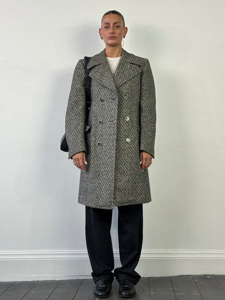 【専用】90's WOOL DOUBLE BREASTED COAT 14F18651-F9E6-4DA1-ADA3-