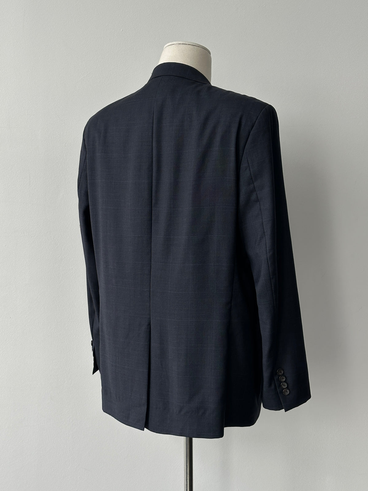 Ralph Lauren 2000s Check Pure Wool Single Breasted Blazer - 44R