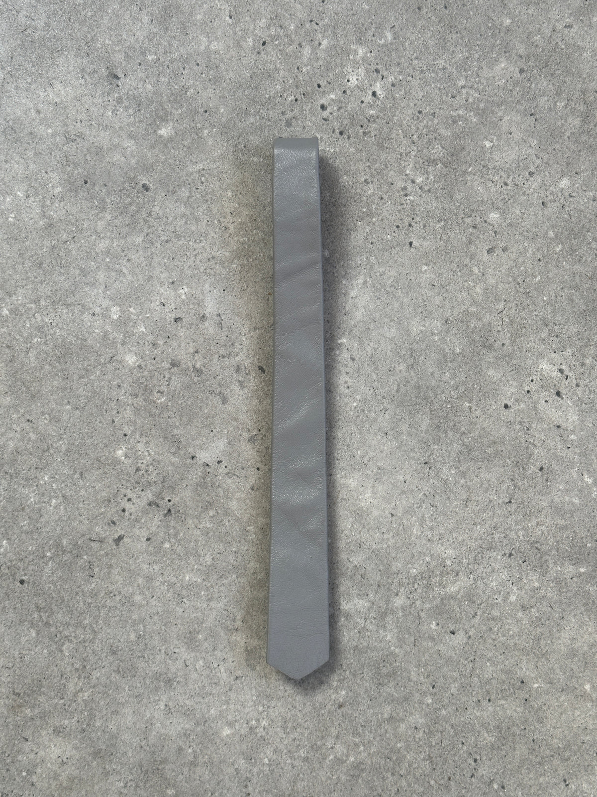Vintage 1990s Leather Slim Tie
