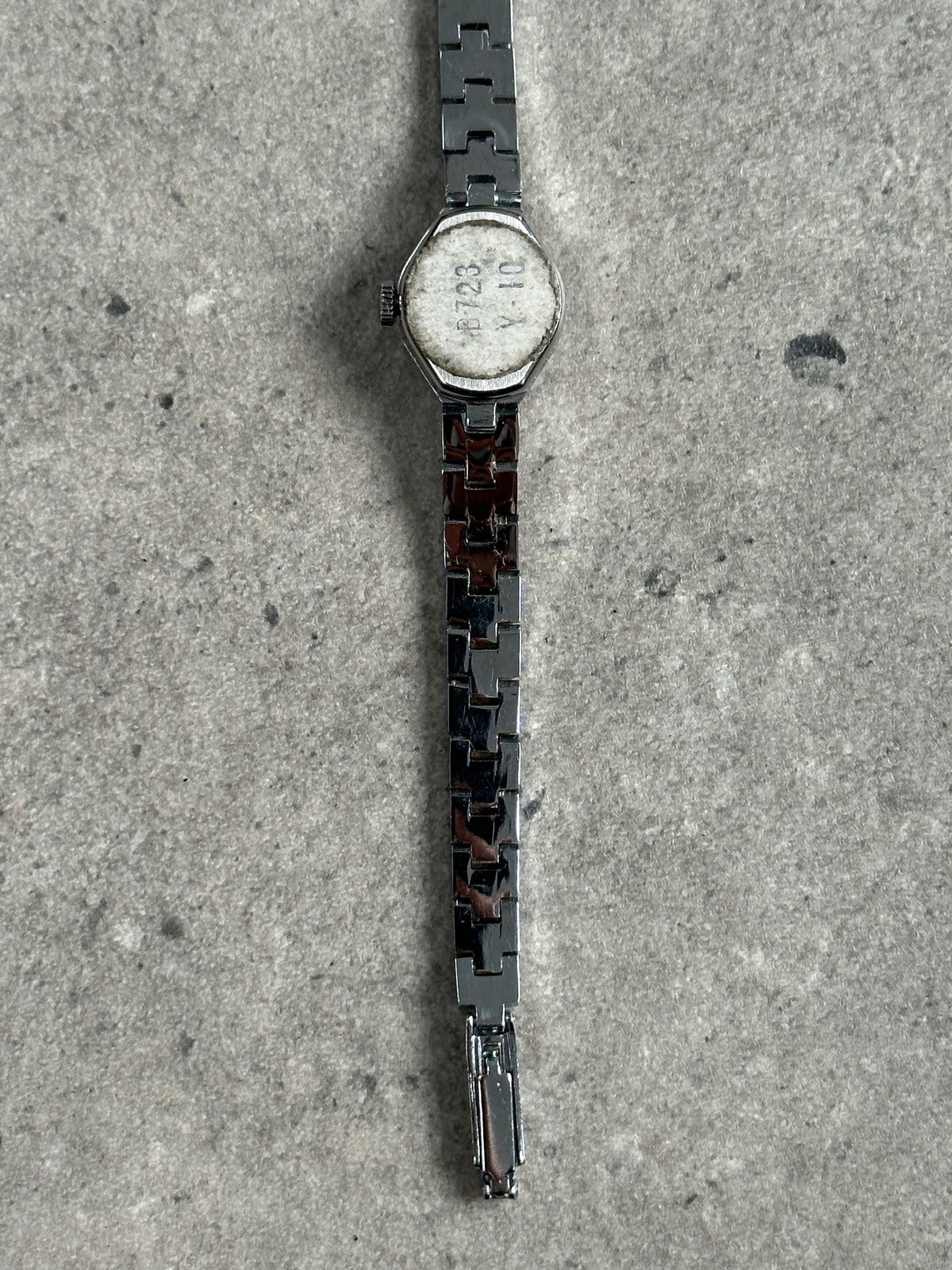 Regus 1970s Swiss Silver ToneJewel Mechanical Watch