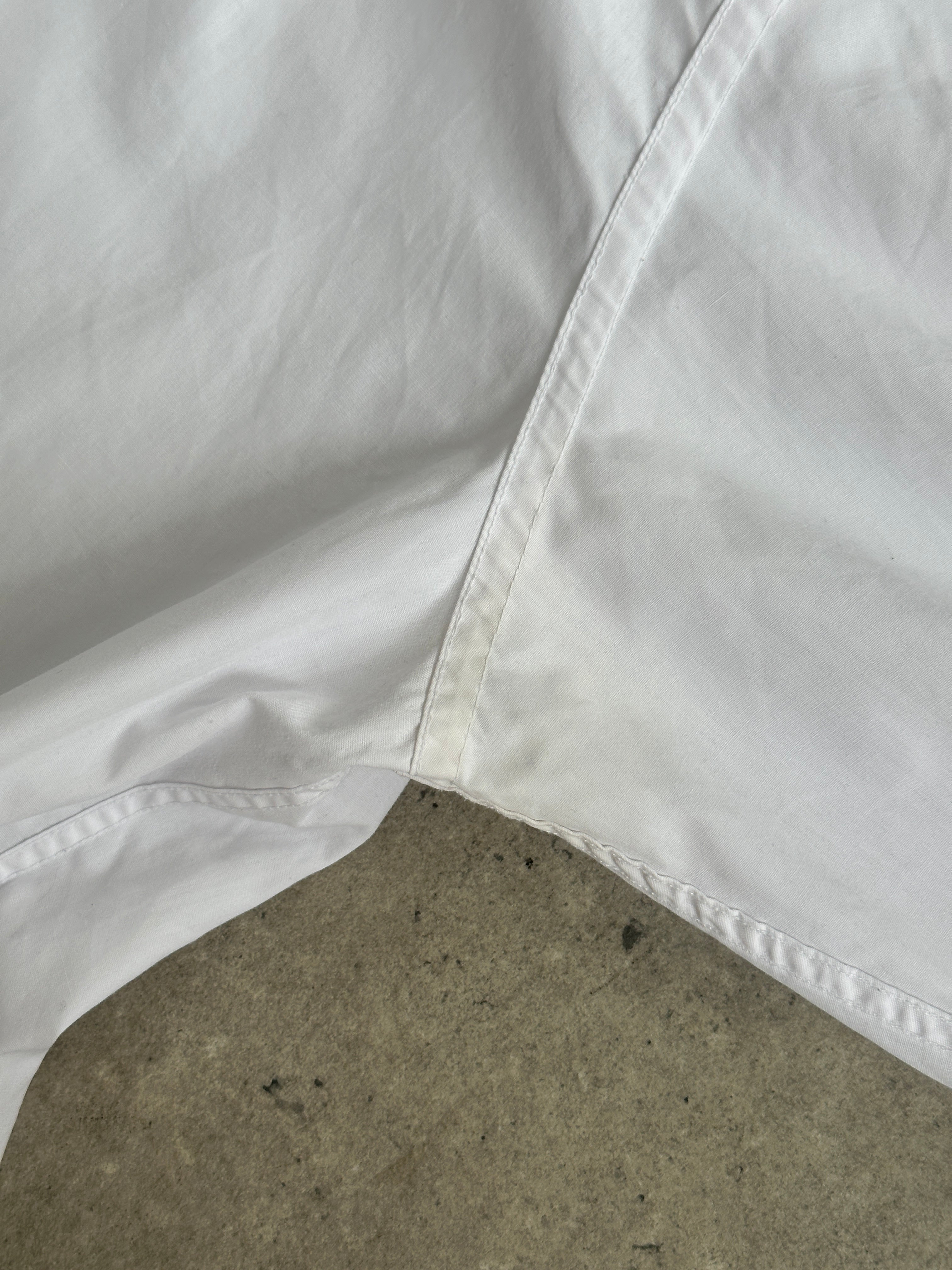 Yves Saint Laurent Pour Homme 2000s Cotton Logo Shirt - XL