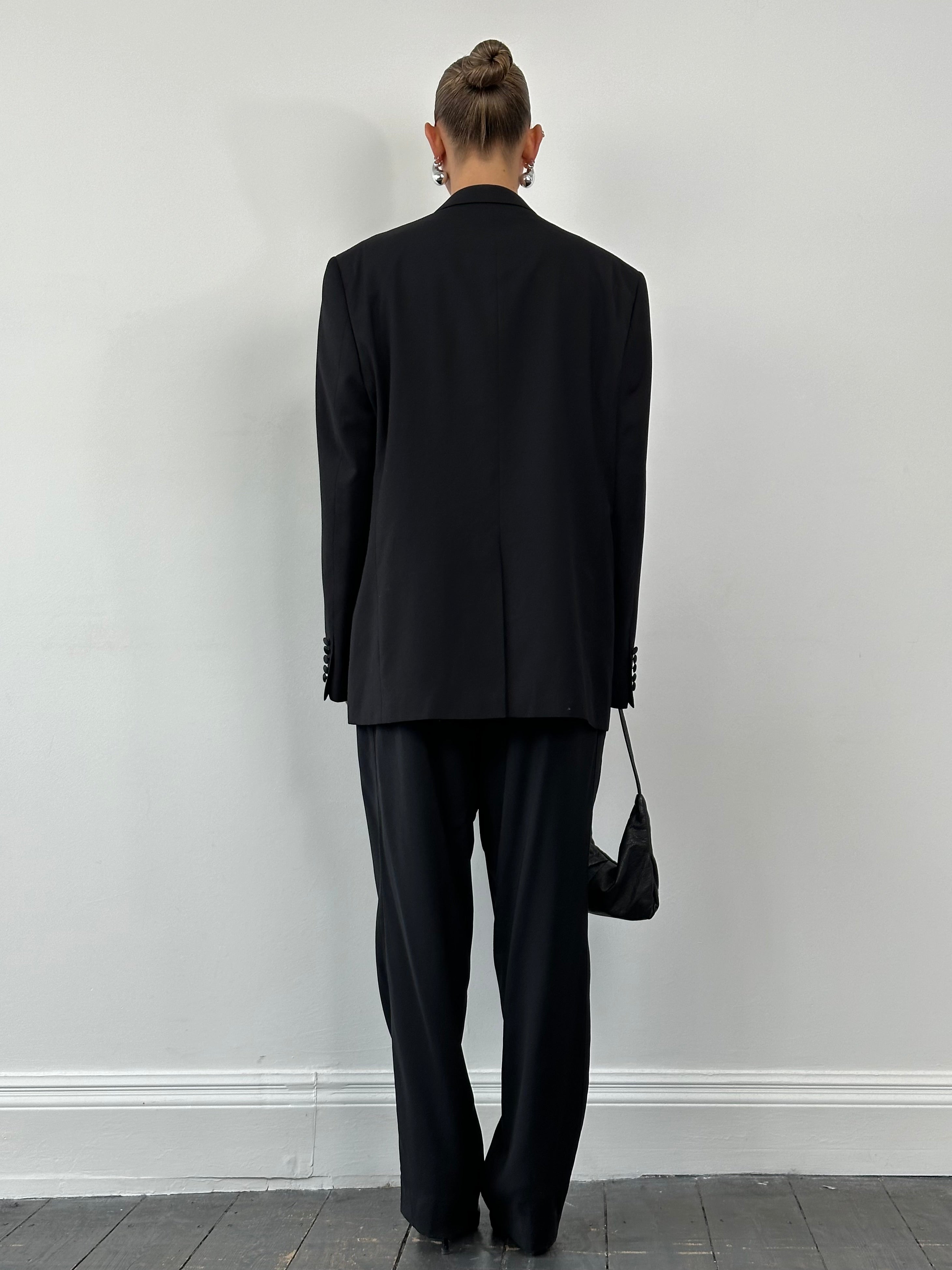 Vintage Tuxedo Single Breasted Suit - 46L/W38 - SYLK