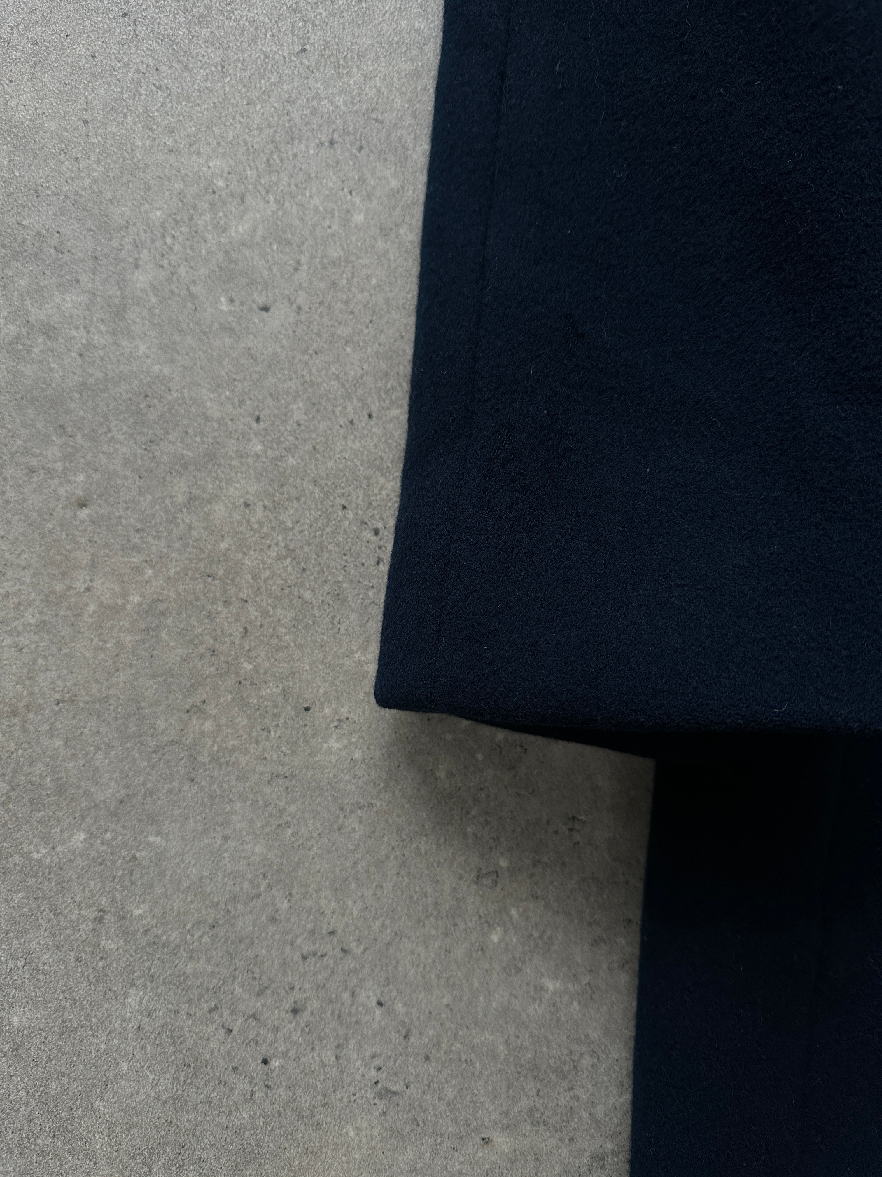 Christian Dior 1970s Pure Wool Single Breasted Coat - M - SYLK