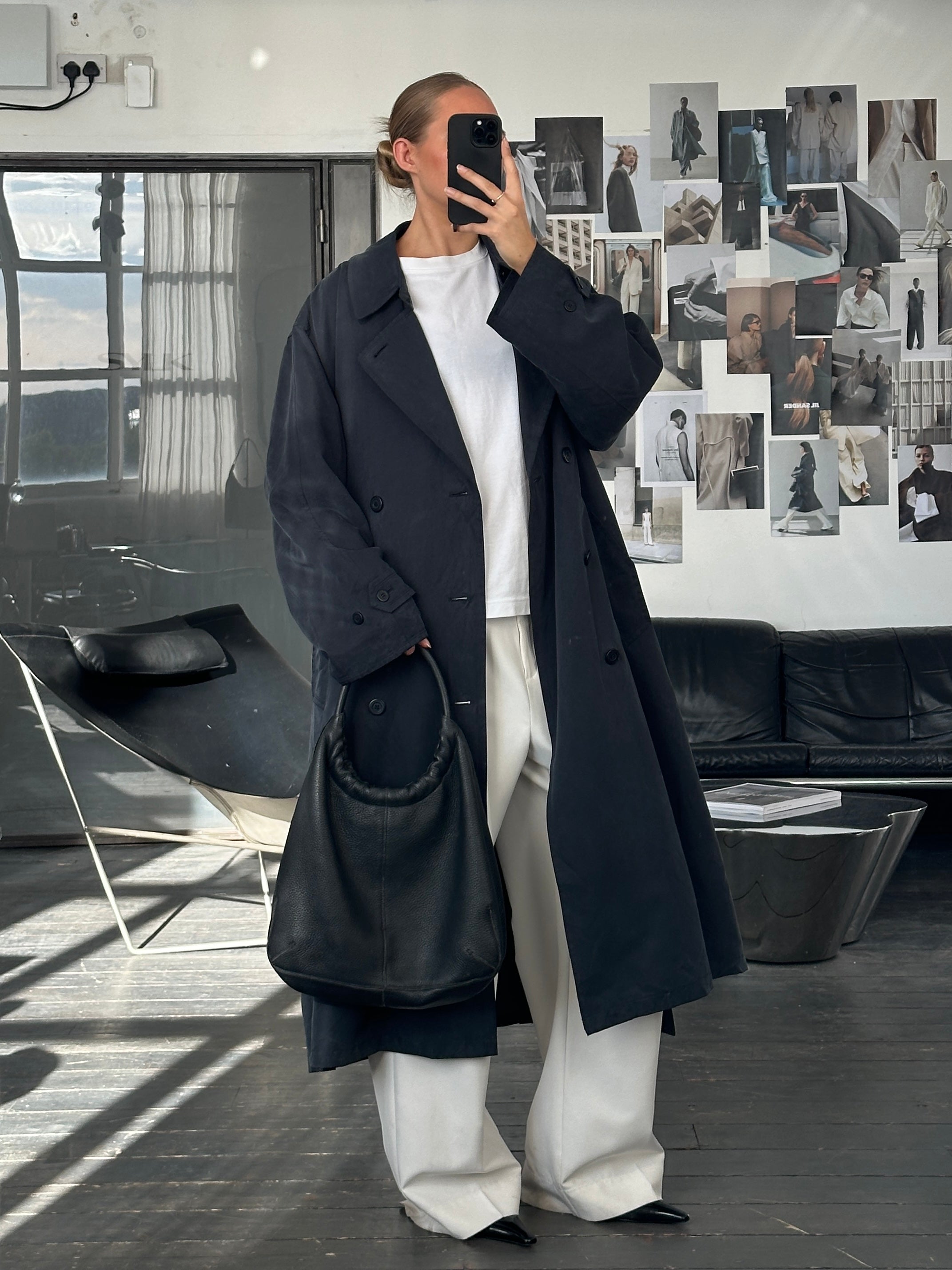 Ralph Lauren 1990s Double Breasted Belted Trench Coat - XXL - SYLK