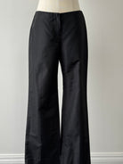 Emporio Armani 2000s Silk Low Waist Trousers - W26 - SYLK