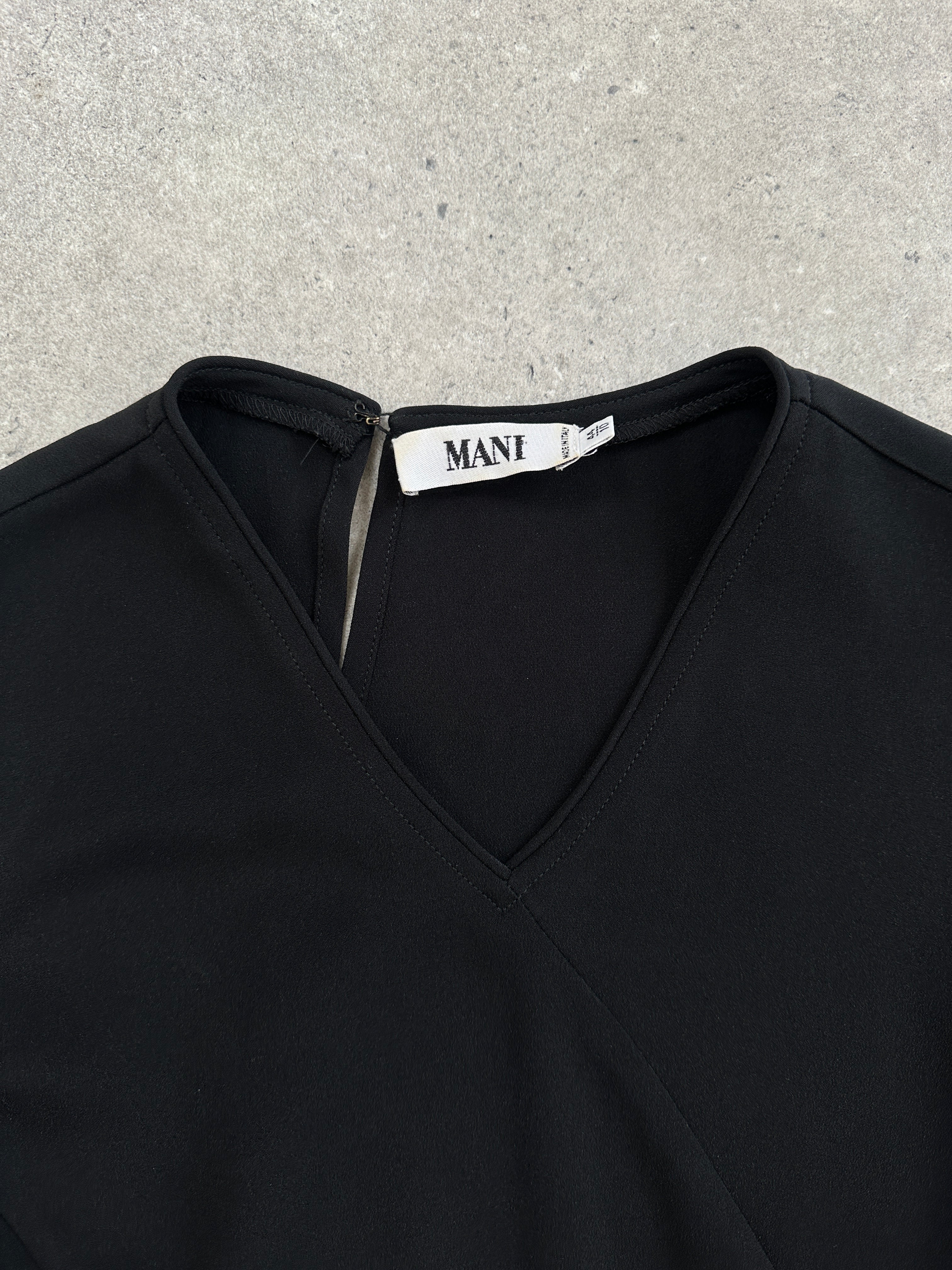 Mani 90s Silk Asymmetric Panel Vest Top - S - SYLK