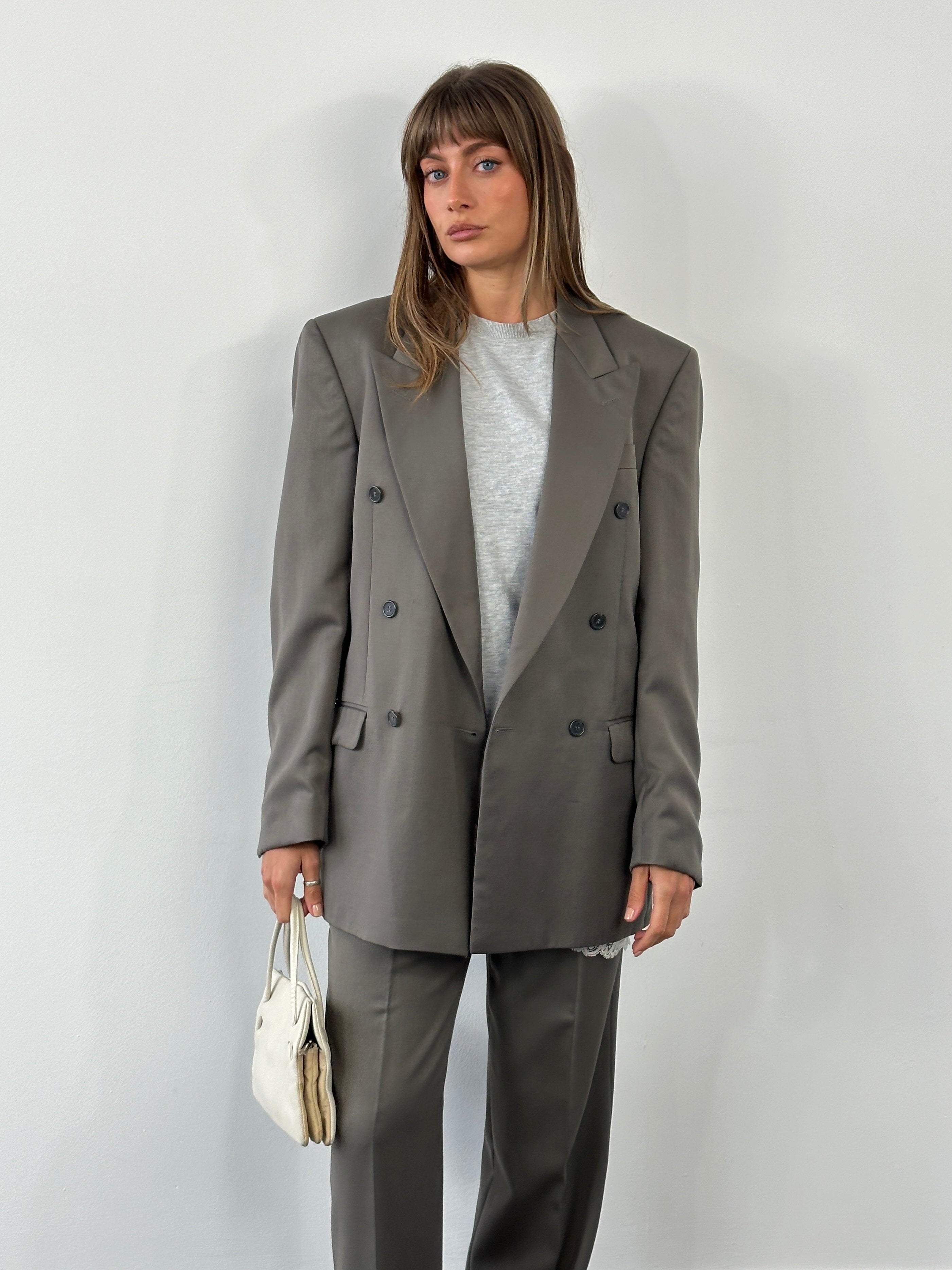 Pierre Balmain 1990s Wool Double Breasted Suit - 38L/W30 - SYLK