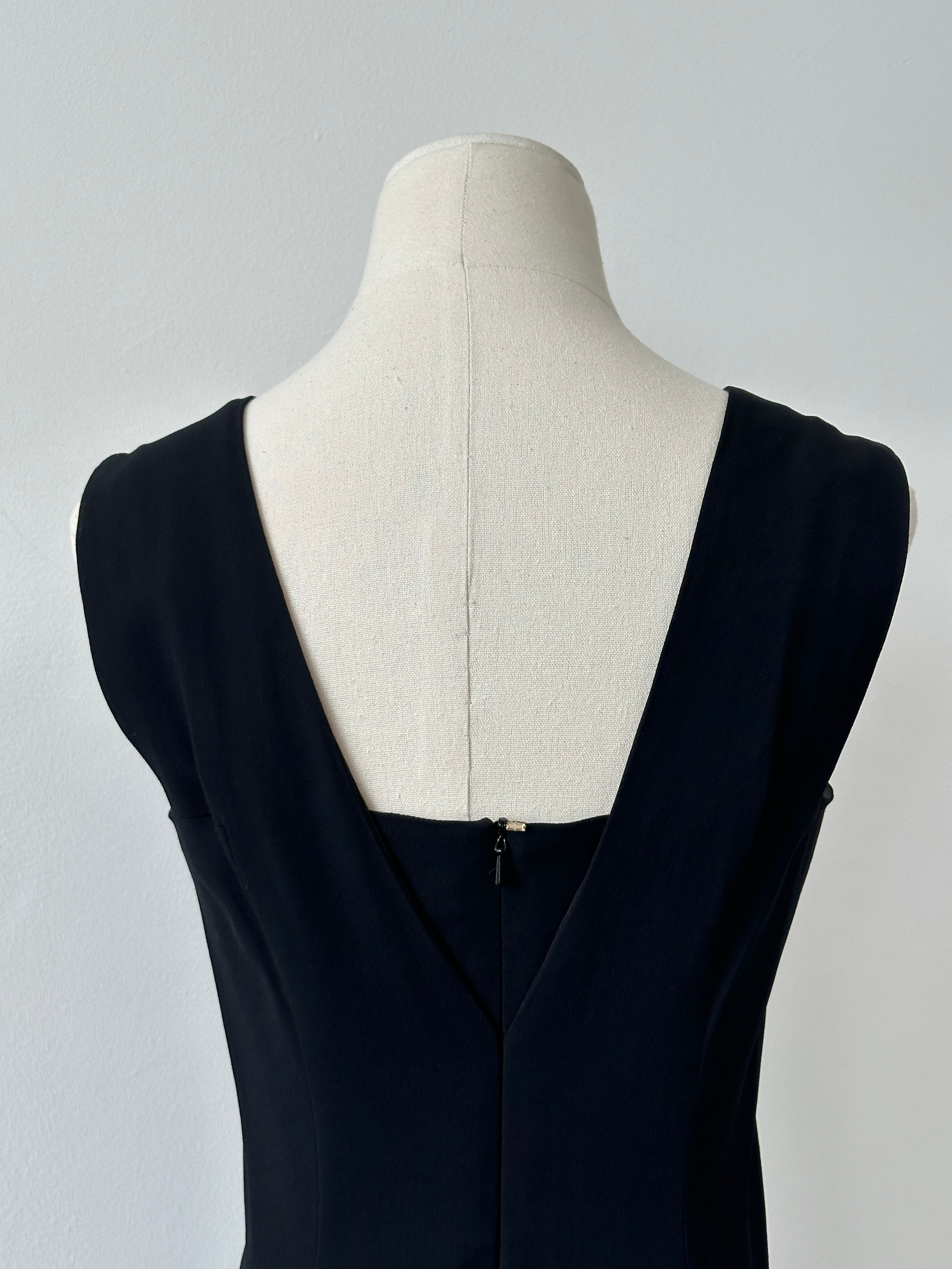 Sportmax 2000s Fitted Midi Dress - S