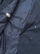 Yves Saint Laurent Pour Homme 1990s Wool Silk Double Breasted Blazer - 42R/L - SYLK