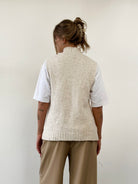 L.L. Bean Wool Sleeveless Knitted Cardigan - L - SYLK