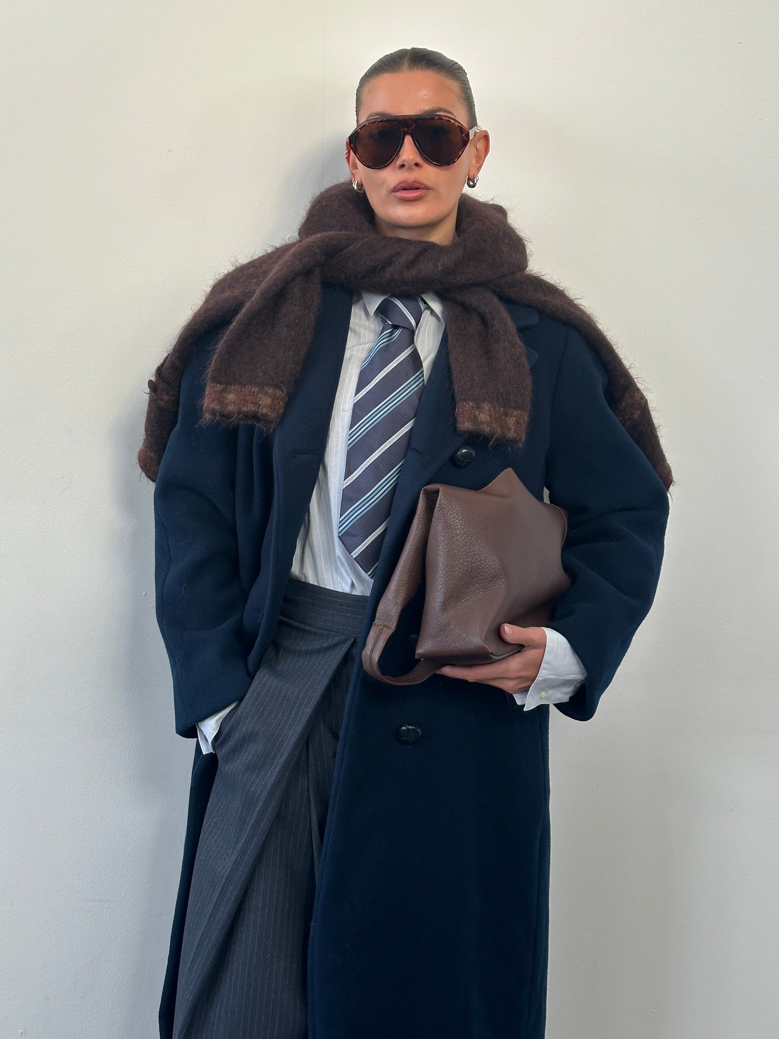 Christian Dior 1970s Pure Wool Single Breasted Coat - M - SYLK