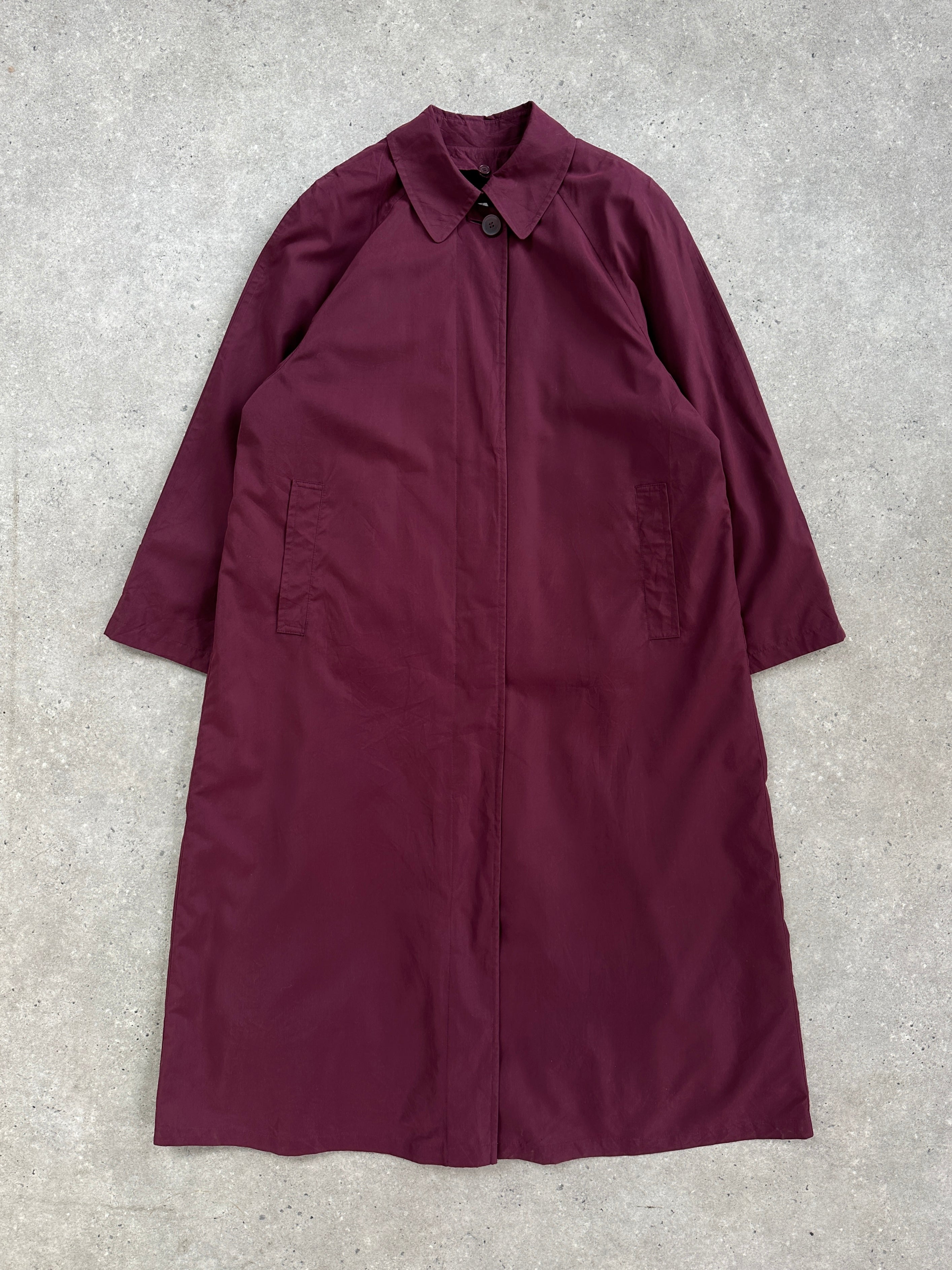 London Fog 2000s Concealed Placket Trench Coat - XL - SYLK