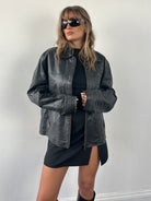 Vintage Leather Jacket - L - SYLK