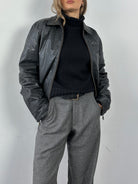 Conbipel Leather Jacket - M/L - SYLK