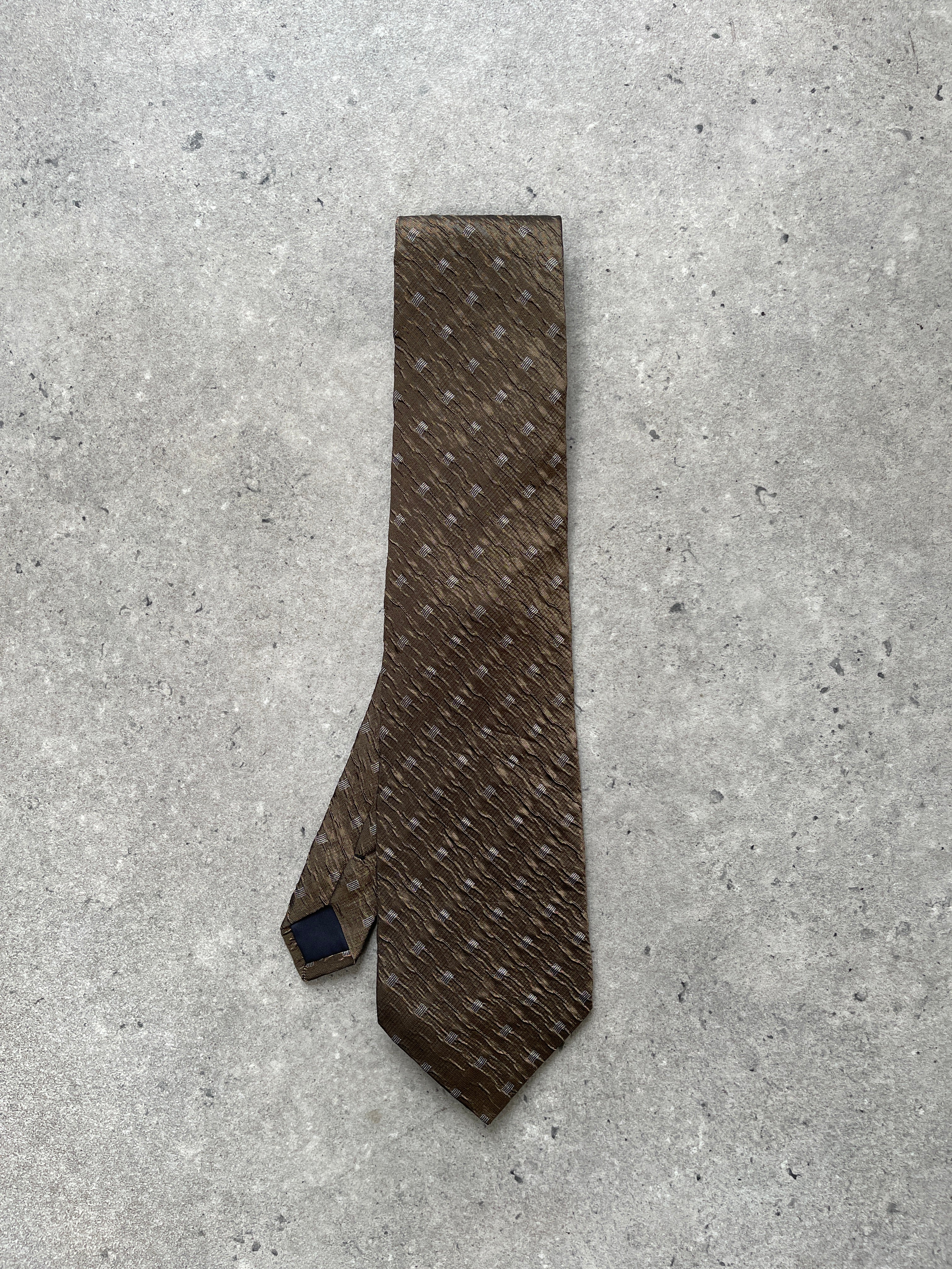 Vintage 1990s Textured Print Tie