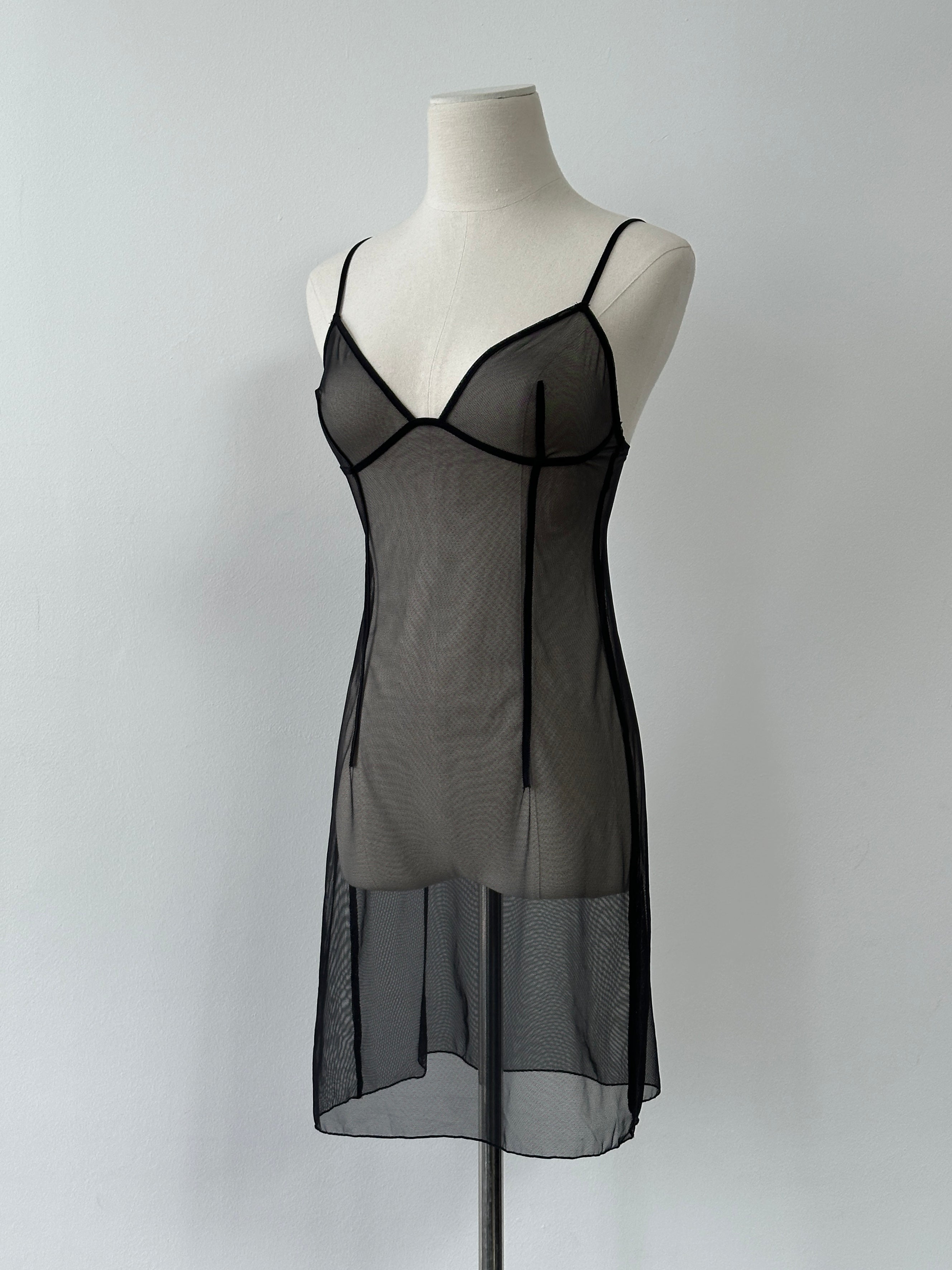 Victoria's Secret 2000s Sheer Mini Dress - XS