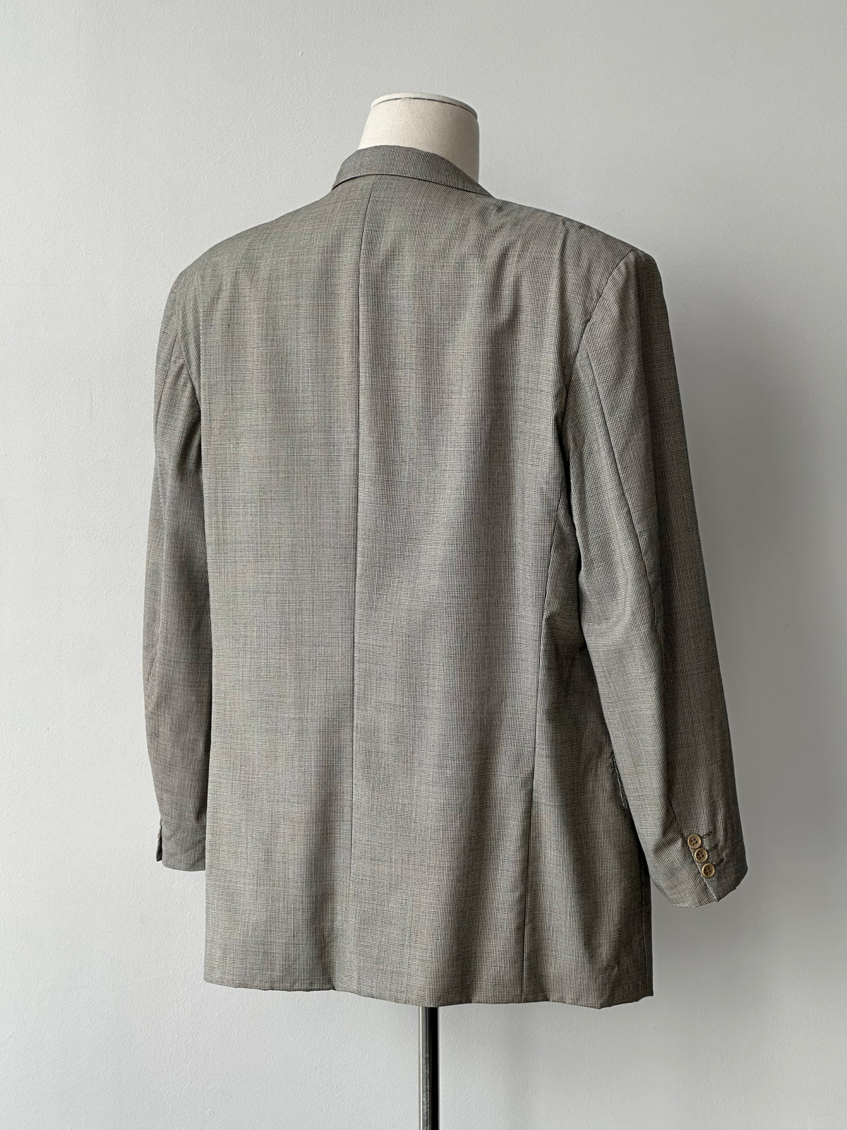 Canali 1980s Pure Wool Double Breasted Blazer - 48L