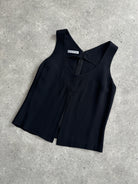 Emporio Armani Split Front Top - XS - SYLK