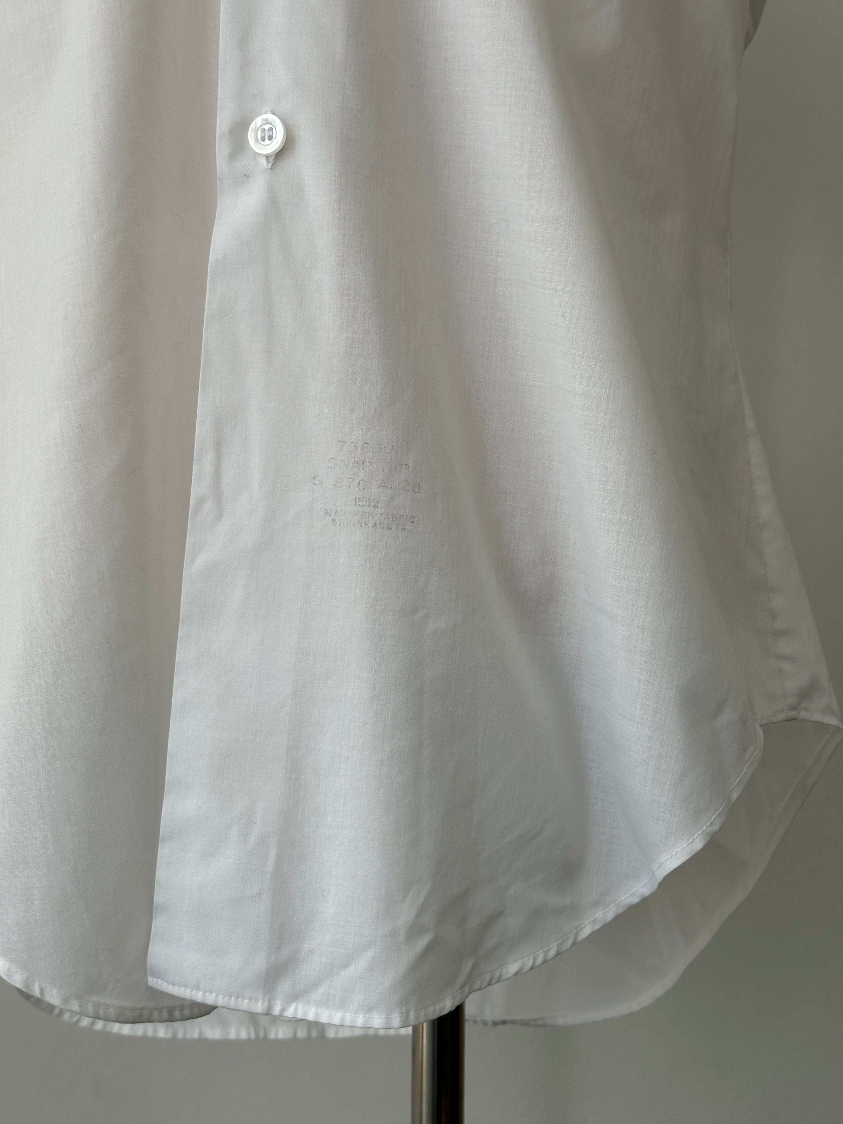 Vintage 1990s High Neck Short Sleeve Shirt - S