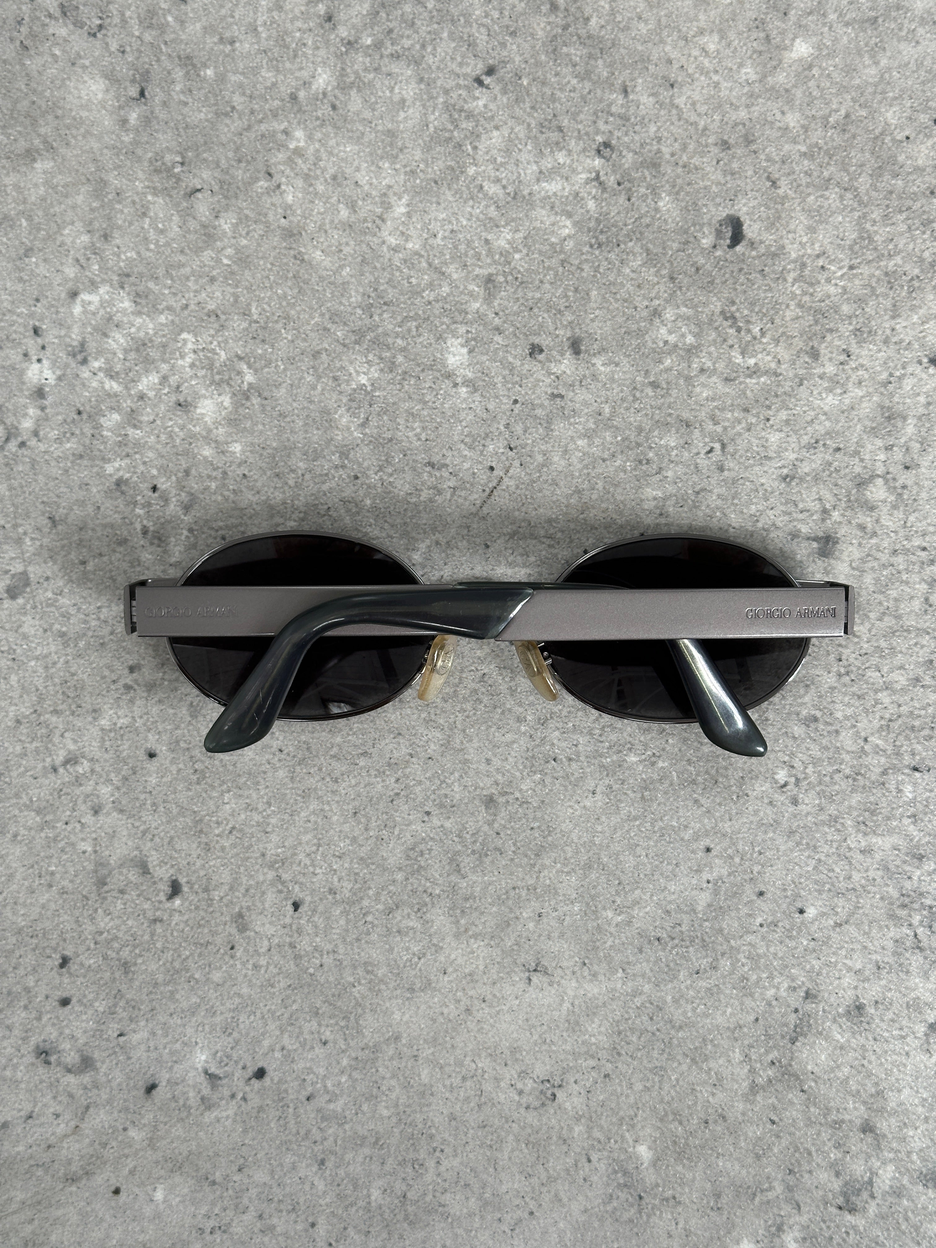 Giorgio Armani 1990s Oval Logo Sunglasses