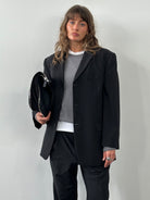 Balmain 1990s Pure Wool Single Breasted Suit - 42S/W34 - SYLK