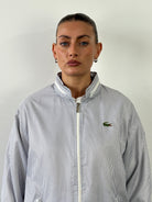 Lacoste Chemise 80s Stripe Tracksuit Jacket - L - SYLK