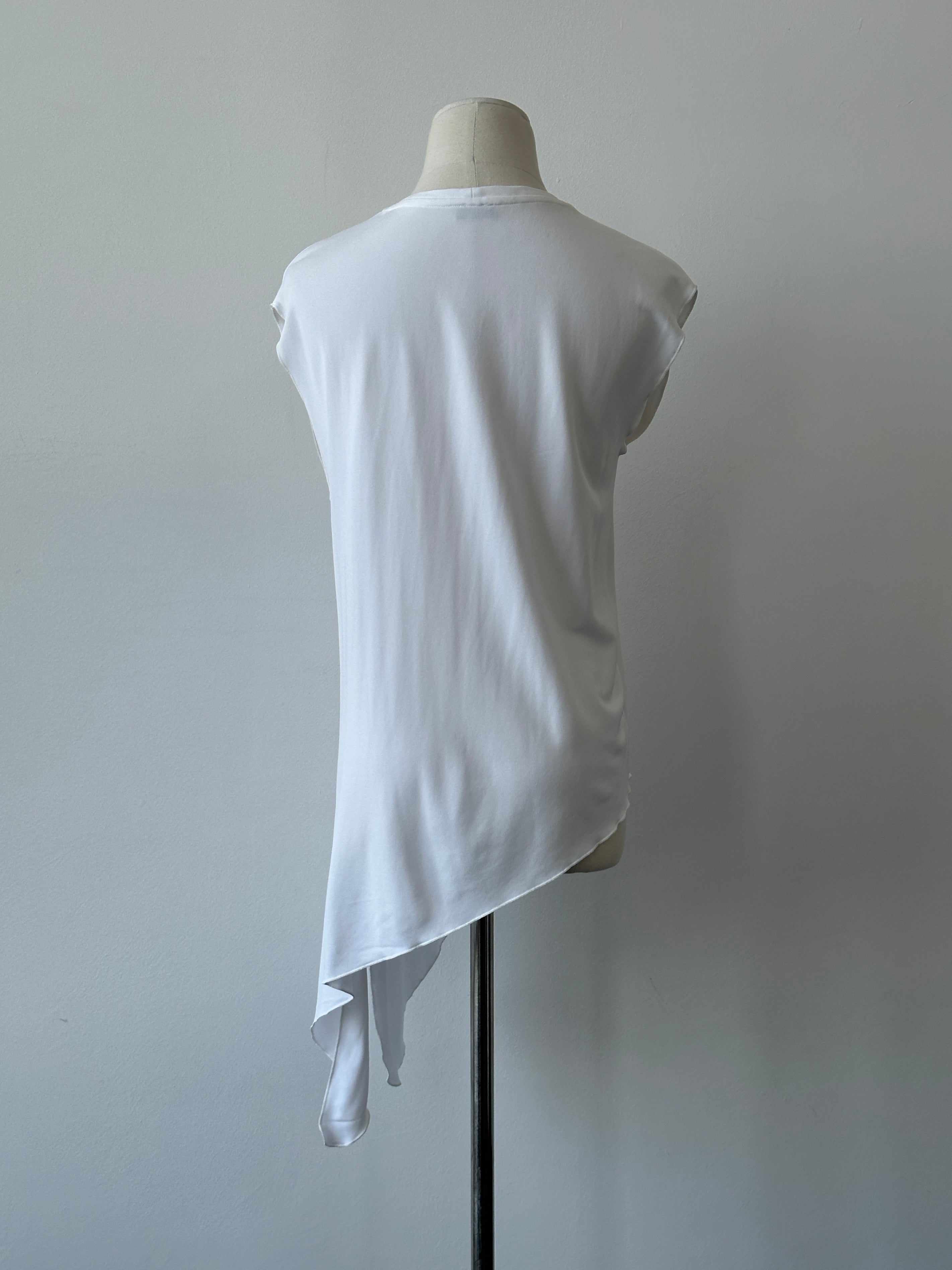 Joseph Minimal Asymmetric Sleeveless Top - S