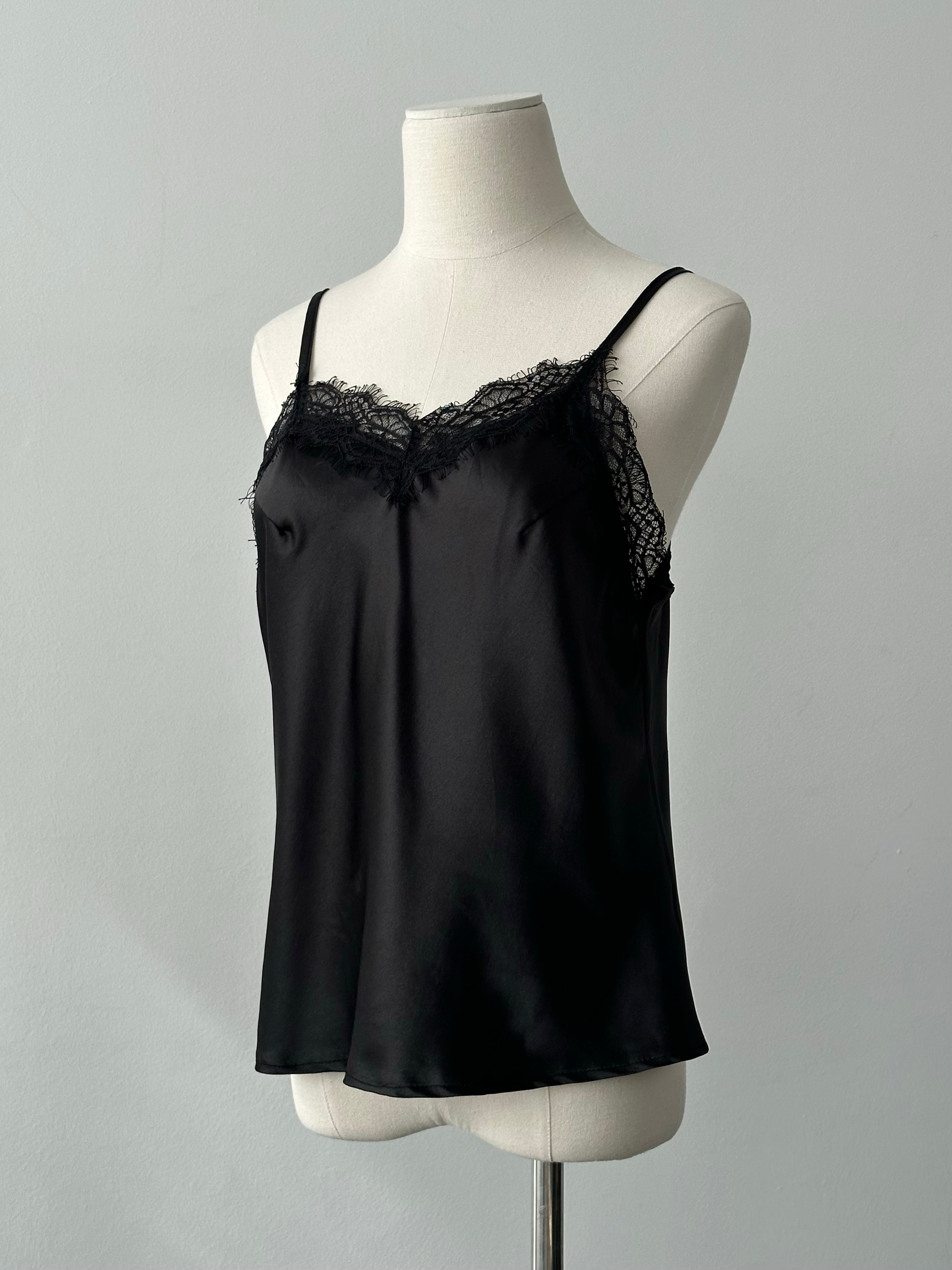 Vintage 2000s Lace Cami Top - S