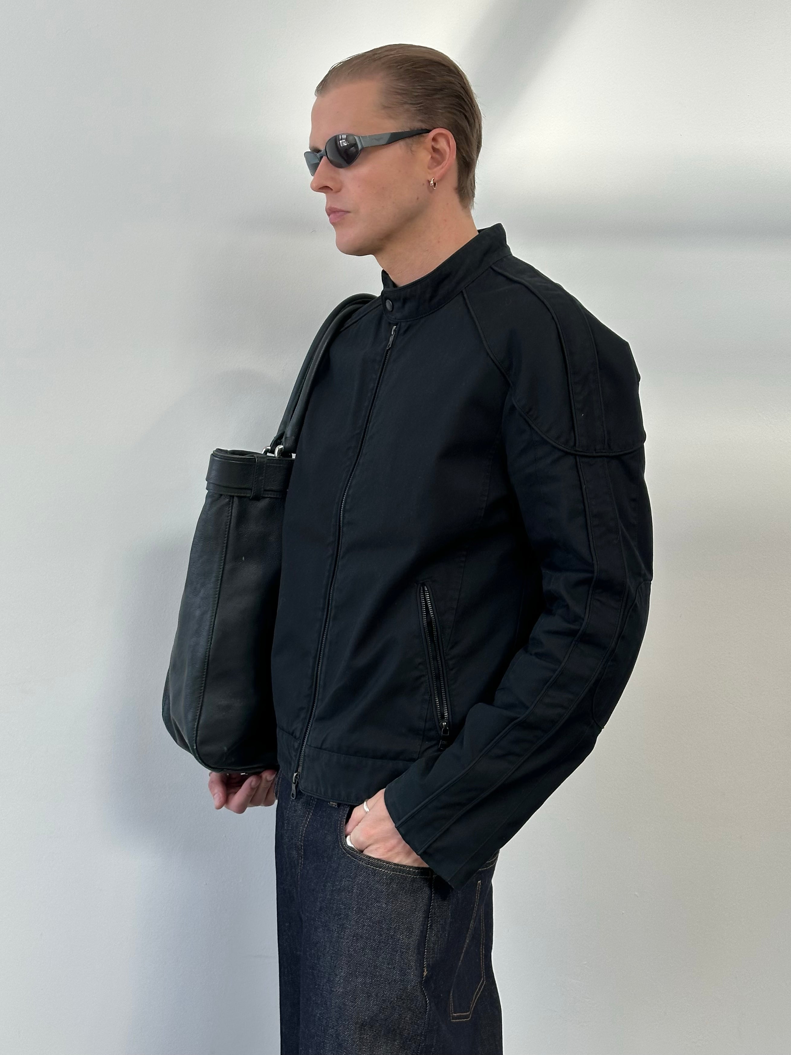 Armani Exchange 2000s Pure Cotton Double Zip Jacket - L