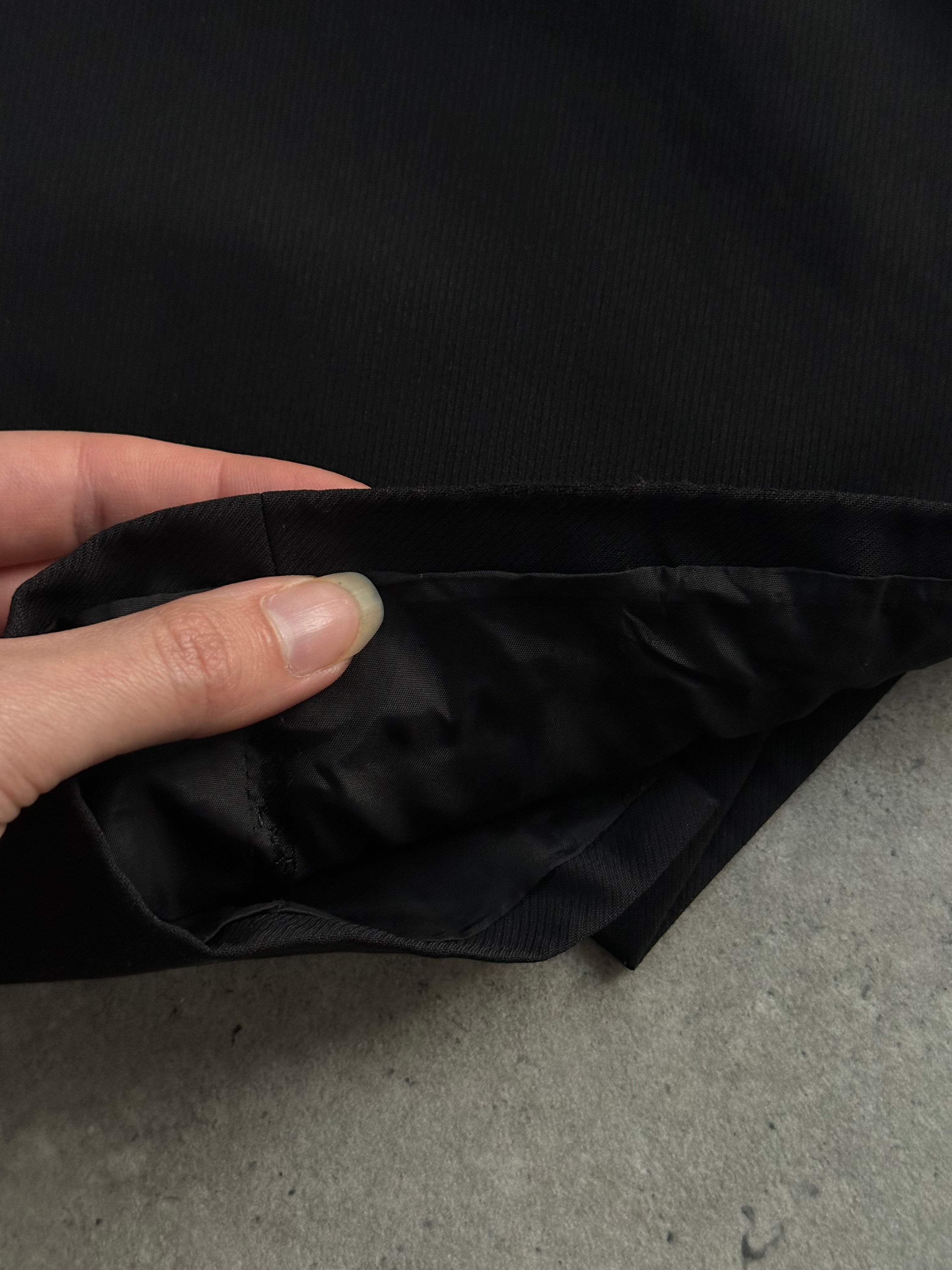 Yves Saint Laurent Pour Homme 1990s pure wool blazer, 40R/L, tailored men's blazer in classic dark color.