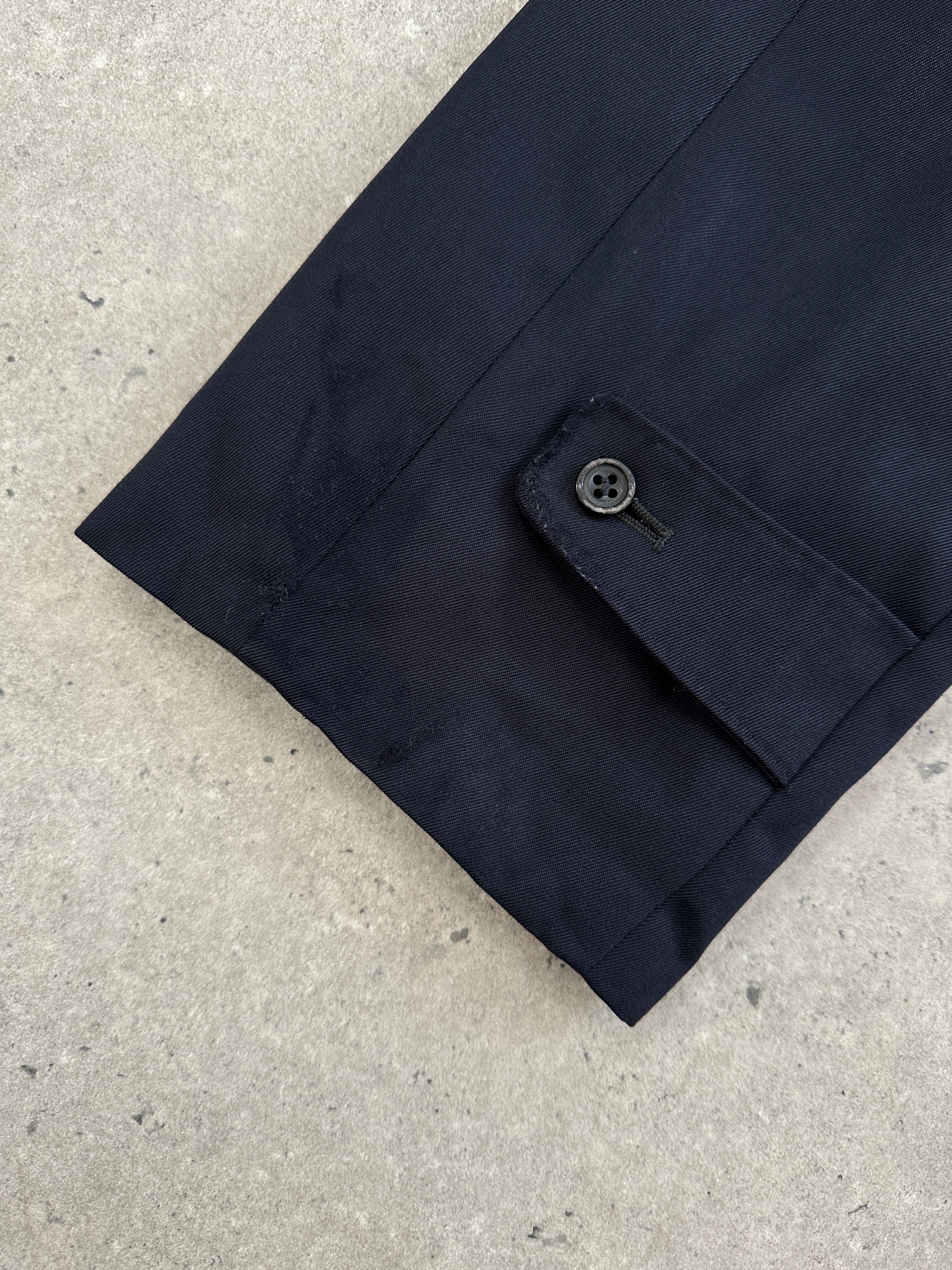 Aquascutum 1990s Pure Wool Trench Coat - XL - SYLK