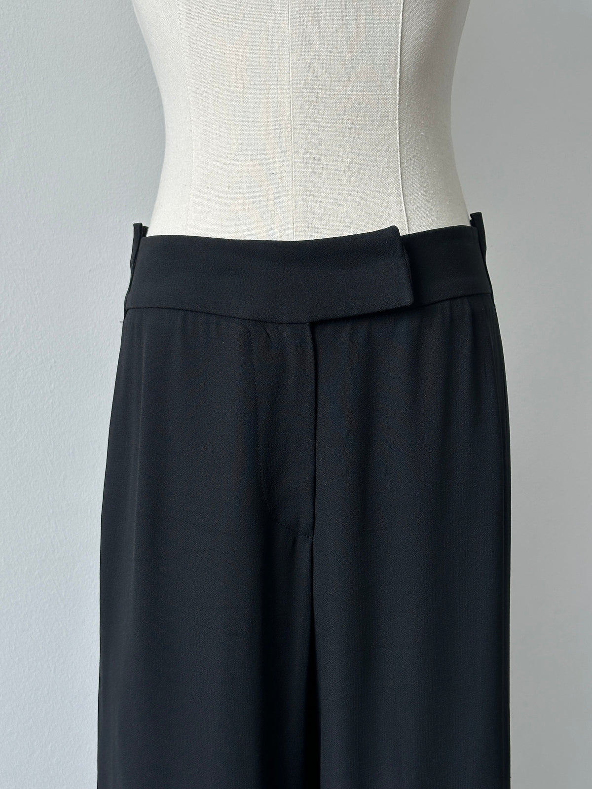 Emporio Armani 1990s Wide Leg Tailored Trouser - W26