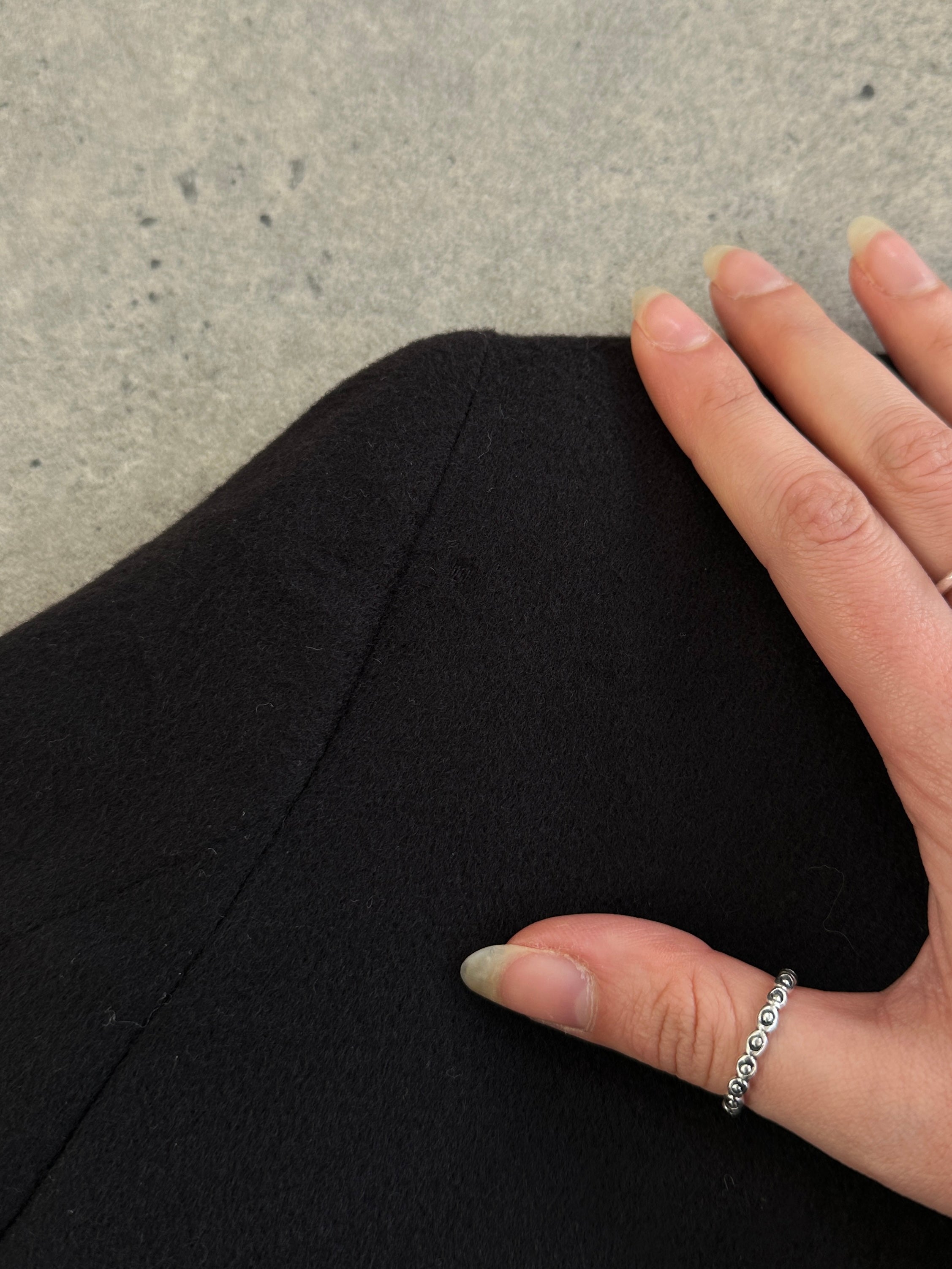 Vintage Italian pure cashmere blazer, single-breasted button design in size 40R/L, stylish and luxurious tailored jacket.
