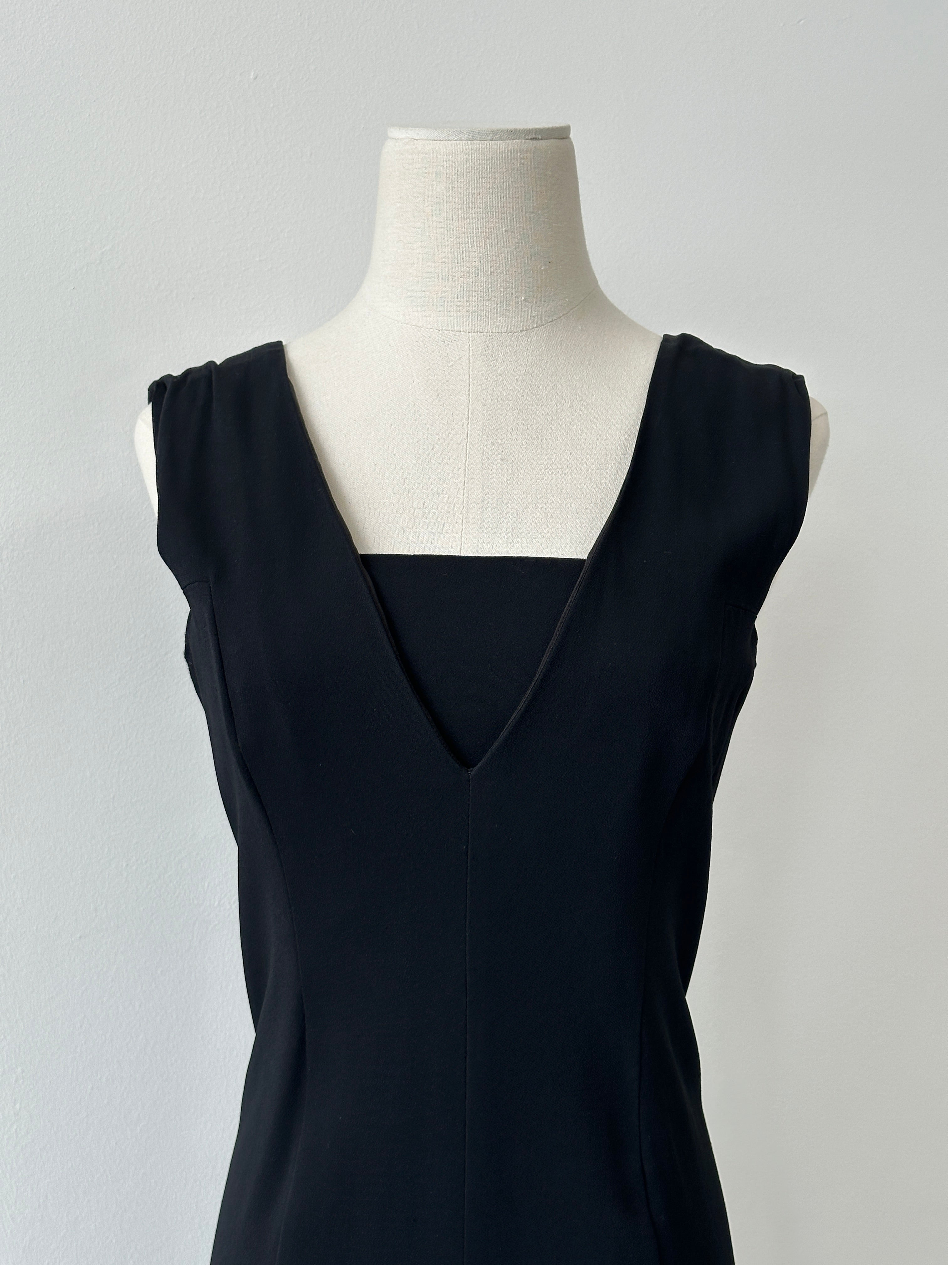 Sportmax 2000s Fitted Midi Dress - S