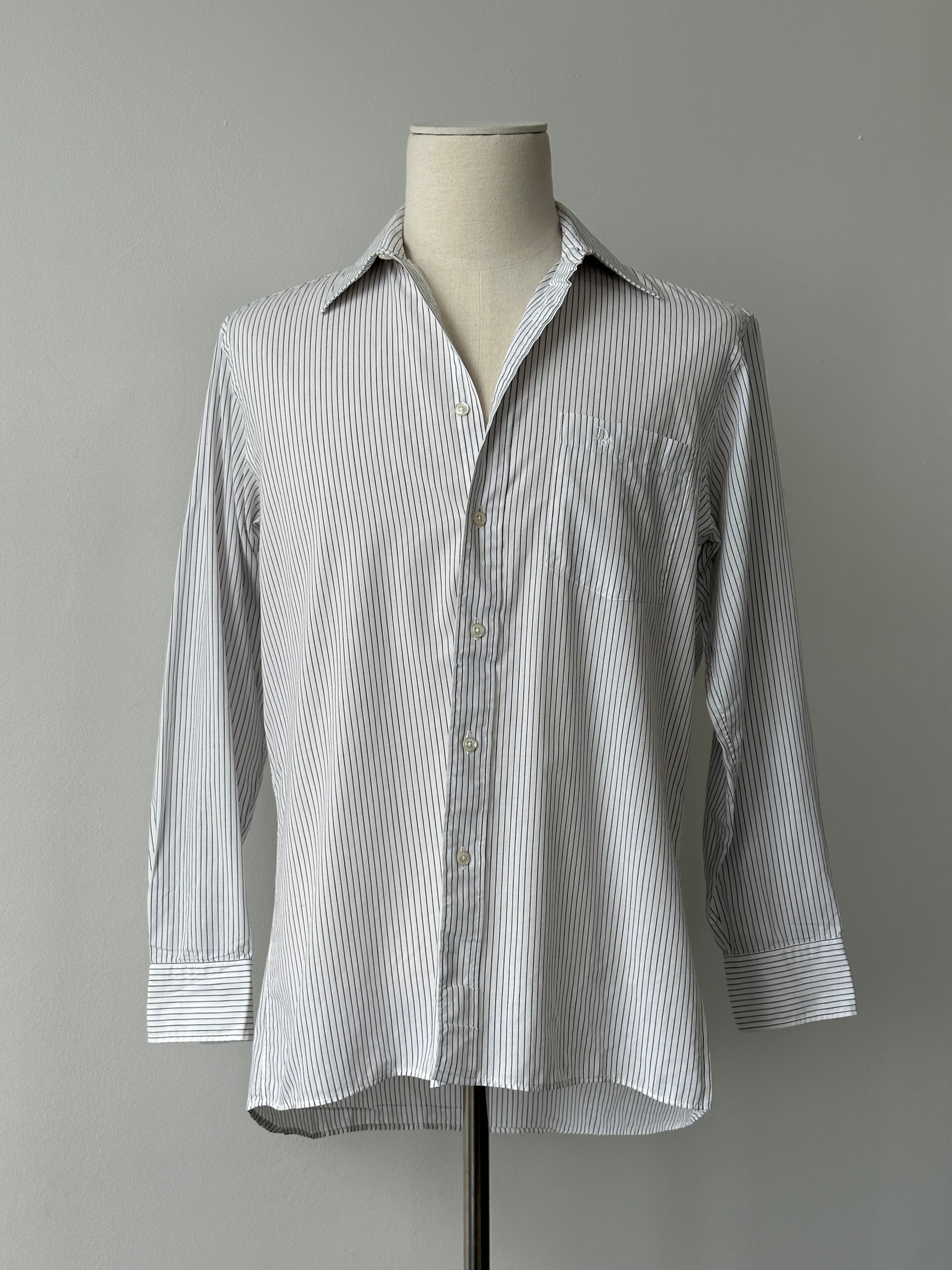 Christian Dior 1990s Cotton Logo Shirt - S