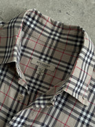 Burberry Nova Check Pure Cotton Shirt - L - SYLK