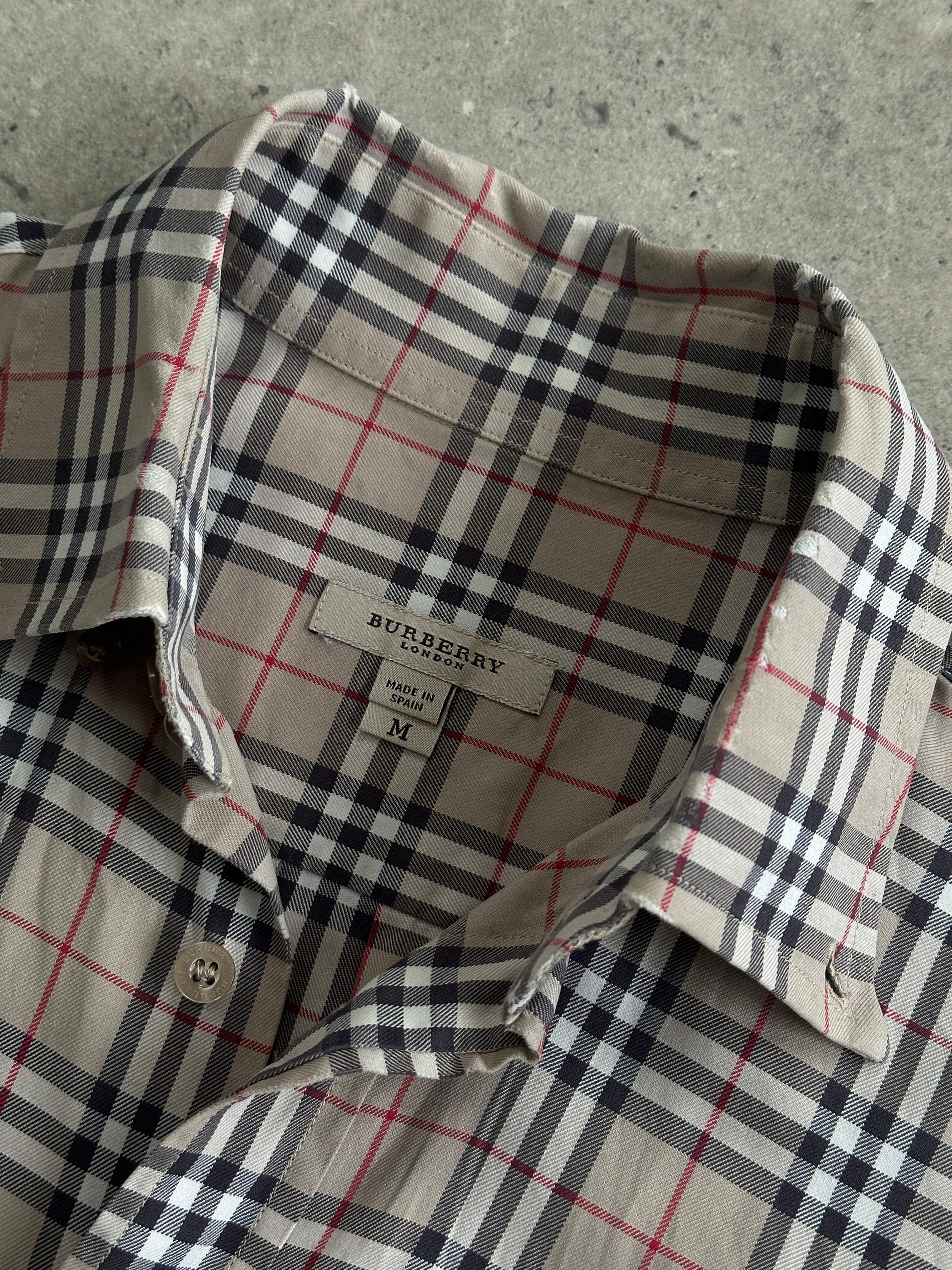 Burberry Nova Check Pure Cotton Shirt - L - SYLK