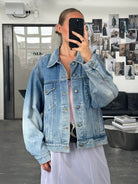 Wrangler 1990s Light Wash Denim Jacket - L/XL - SYLK