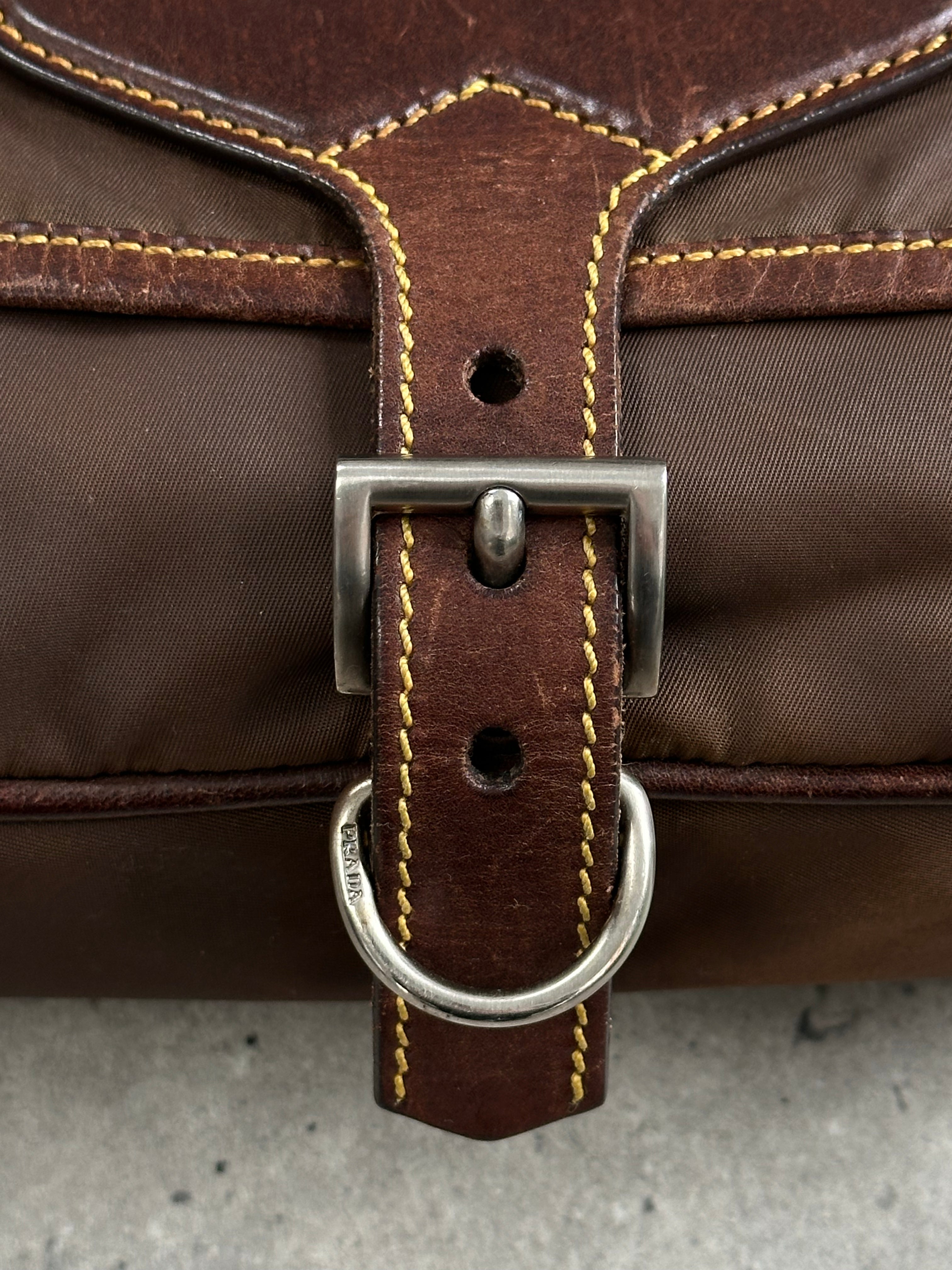 Prada 1990s Nylon Crossbody Bag