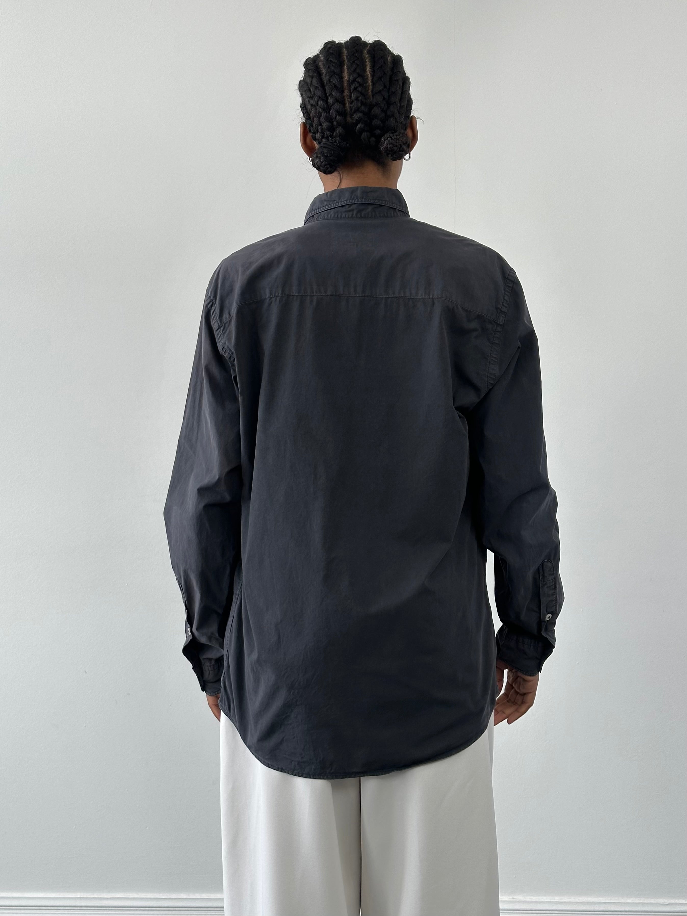 Armani Jeans 2000s Cotton Logo Shirt - M/L - SYLK